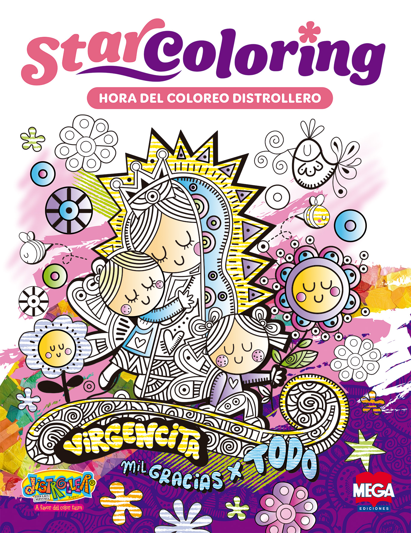 Star coloring Distroller. Hora del coloreo Distrollero