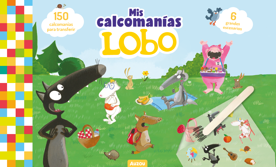 Mis calcomanías de Lobo