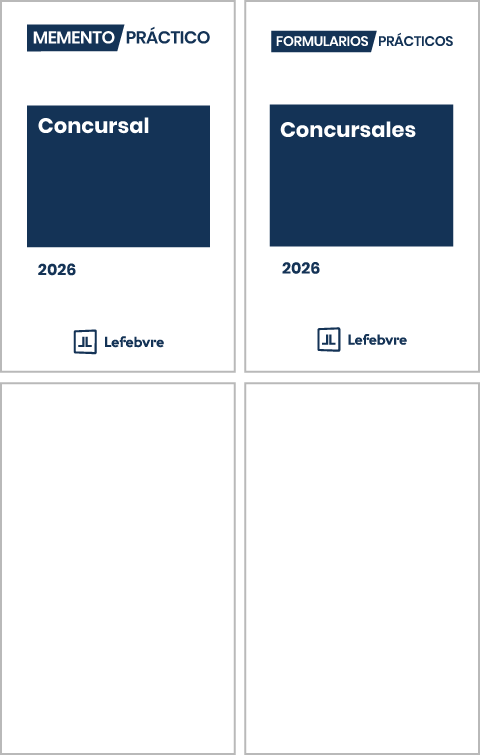Pack Memento Concursal 2026 y Formularios Concursales 2026