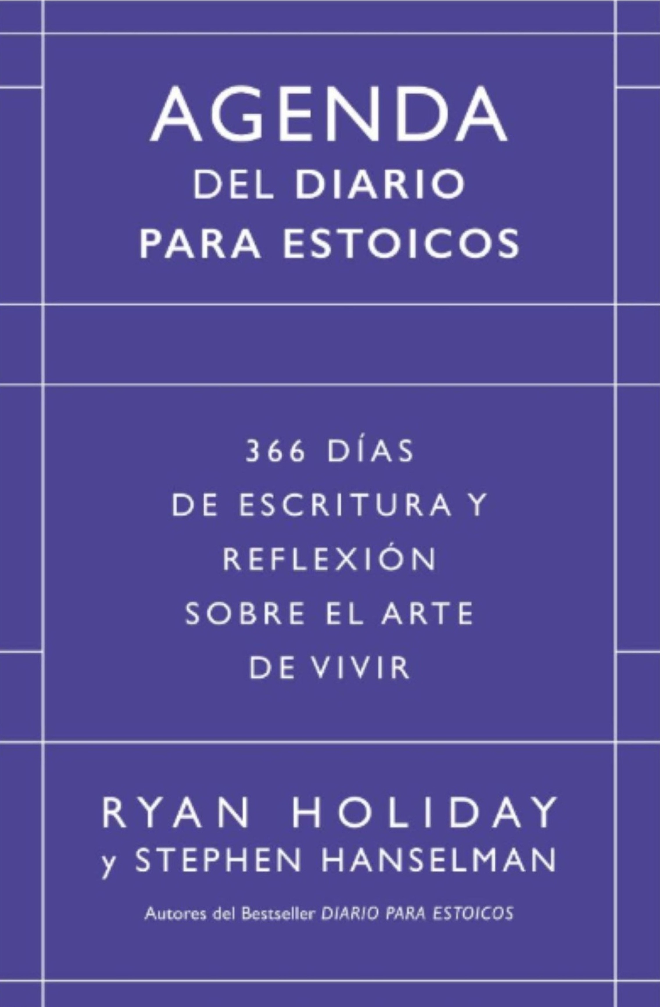 Agenda del «Diario para estoicos»