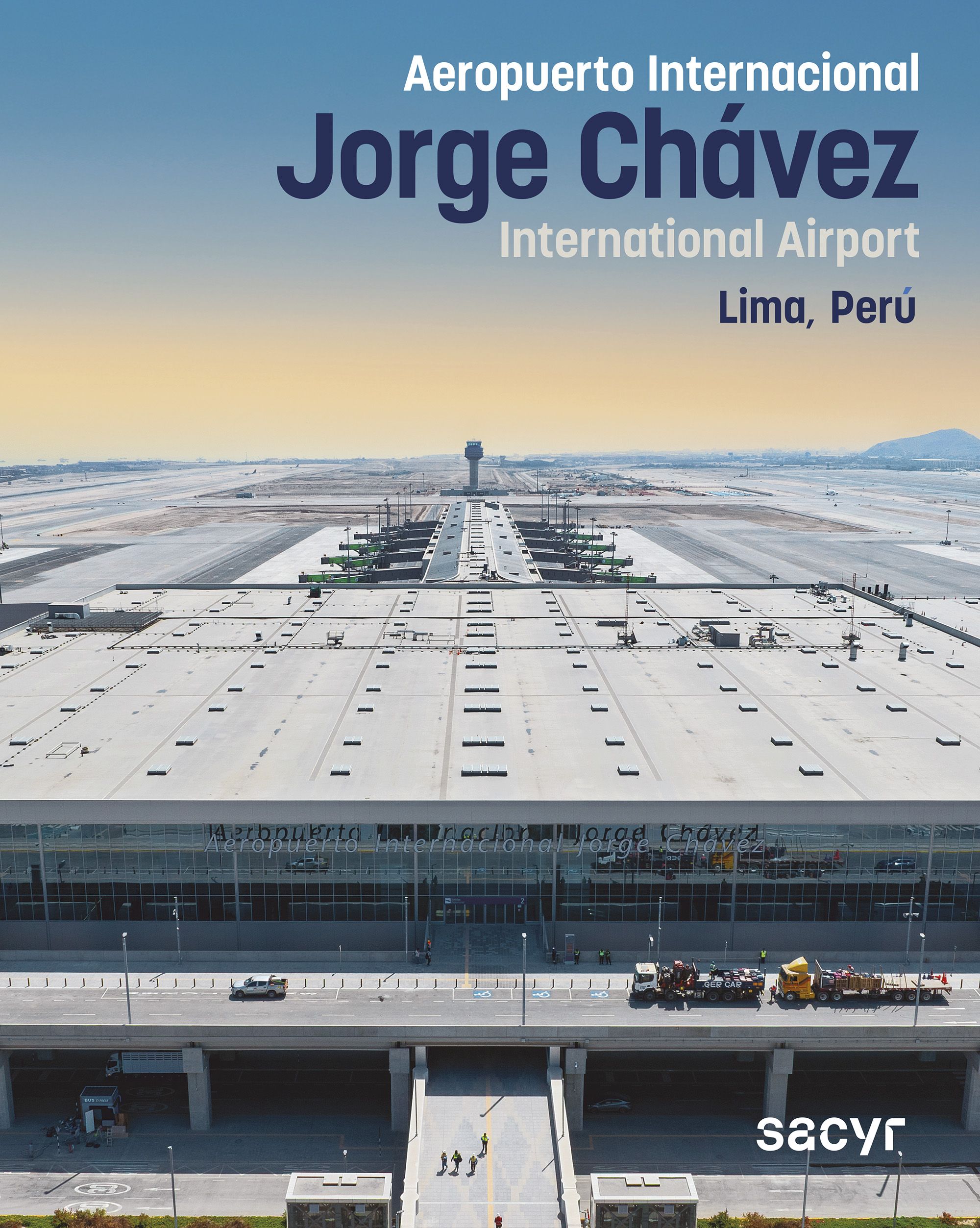 Aeropuerto Internacional Jorge Chávez. Lima, Perú