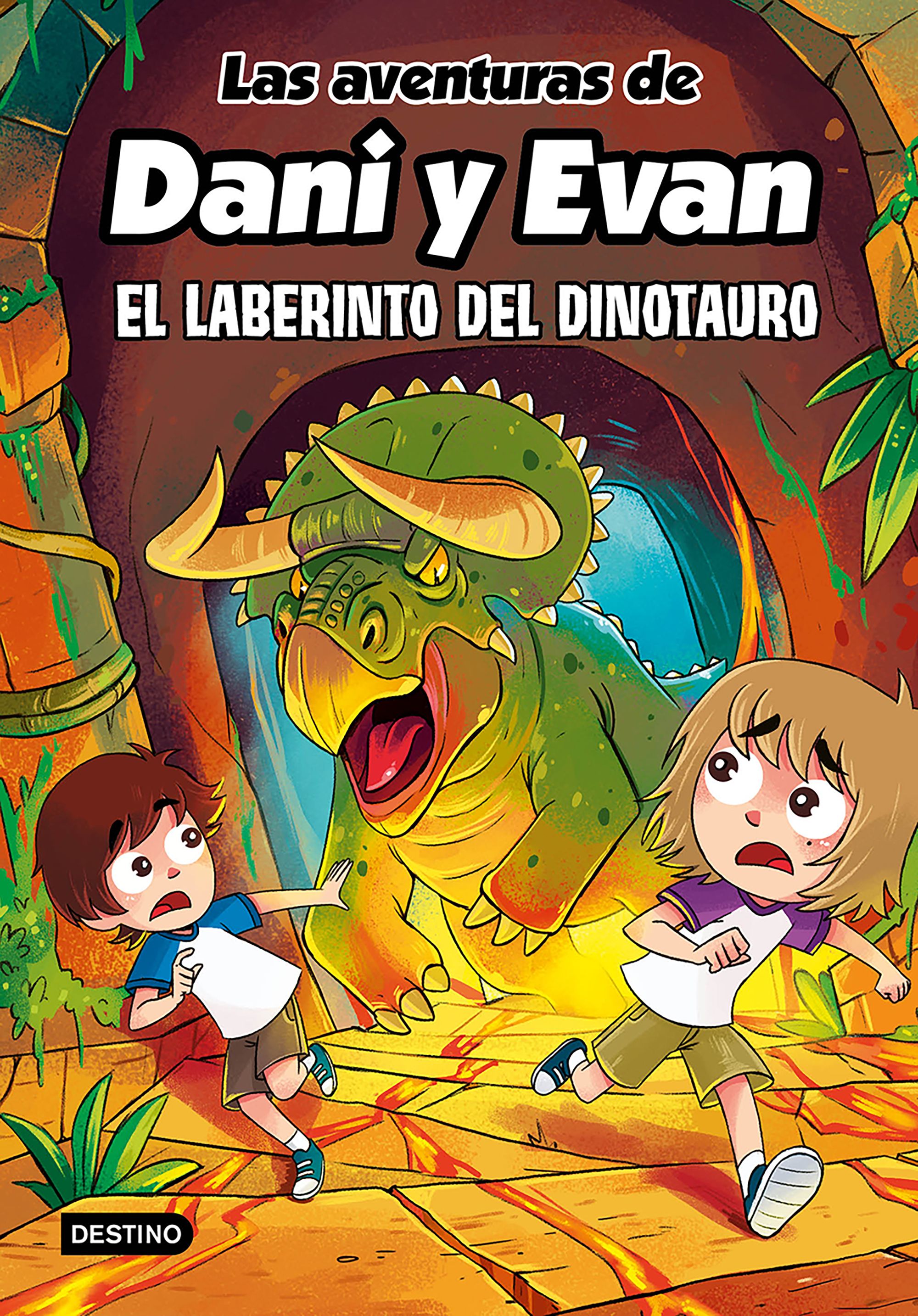 Las aventuras de Dani y Evan 12. El laberinto del dinotauro