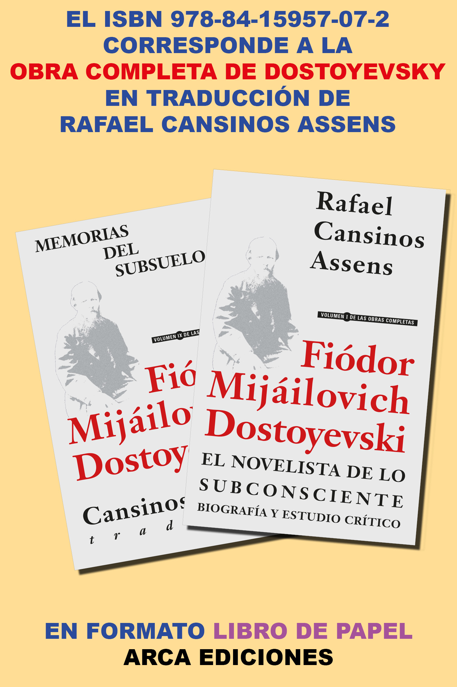 Obra Completa de Fiódor Mijáilovich Dostoyevski
