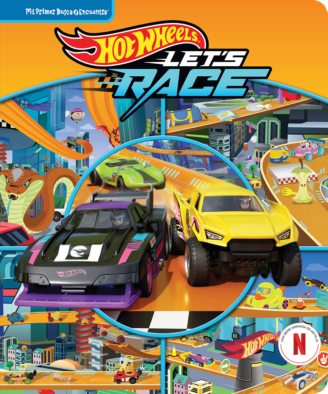 HOT WHEELS: LETS RACE - MI PRIMER BUSCA Y ENCUENTRA - LIBRO DE ACTIVIDADES - PI KIDS
