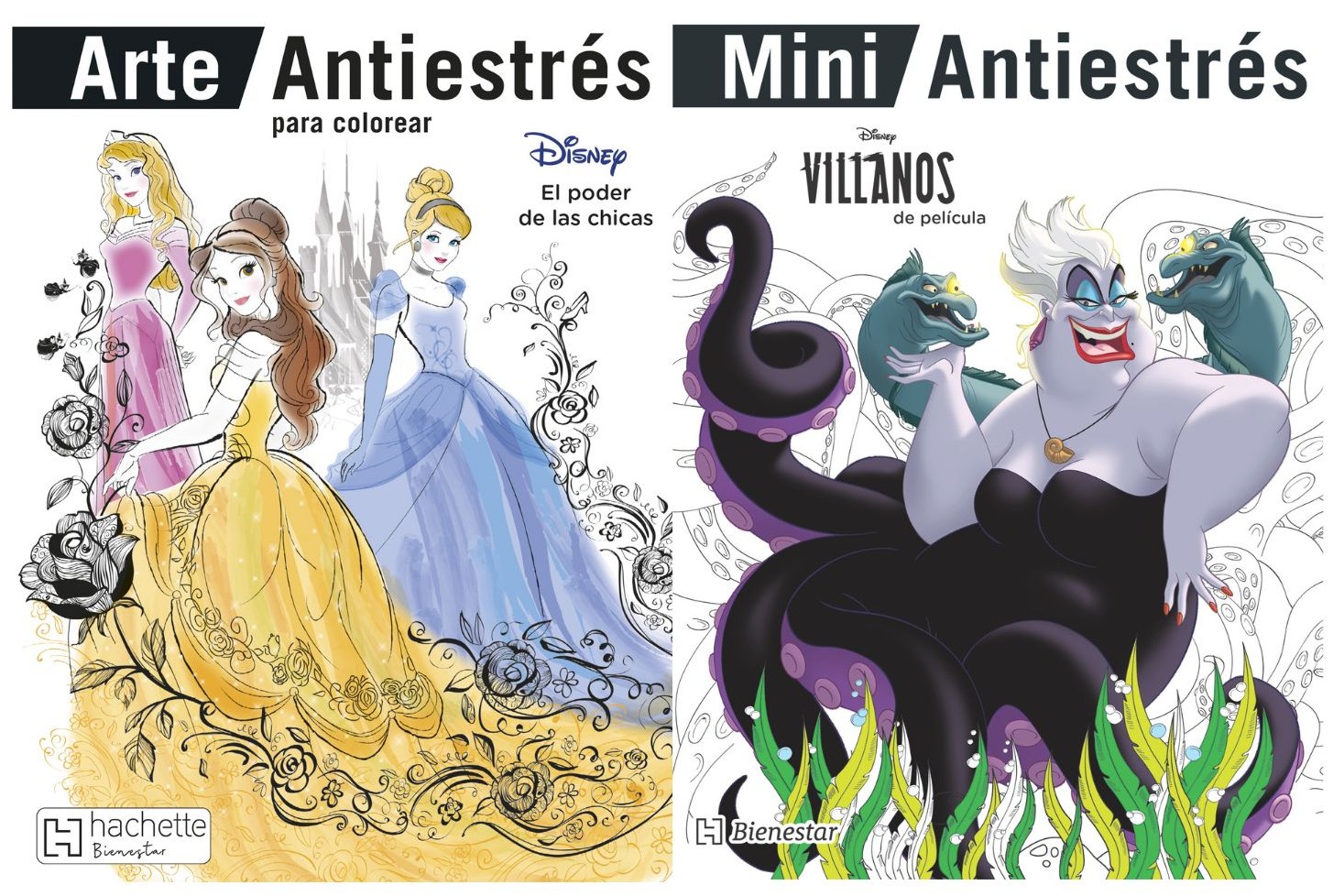 Paquete «Arte Antiestrés para colorear - Disney»