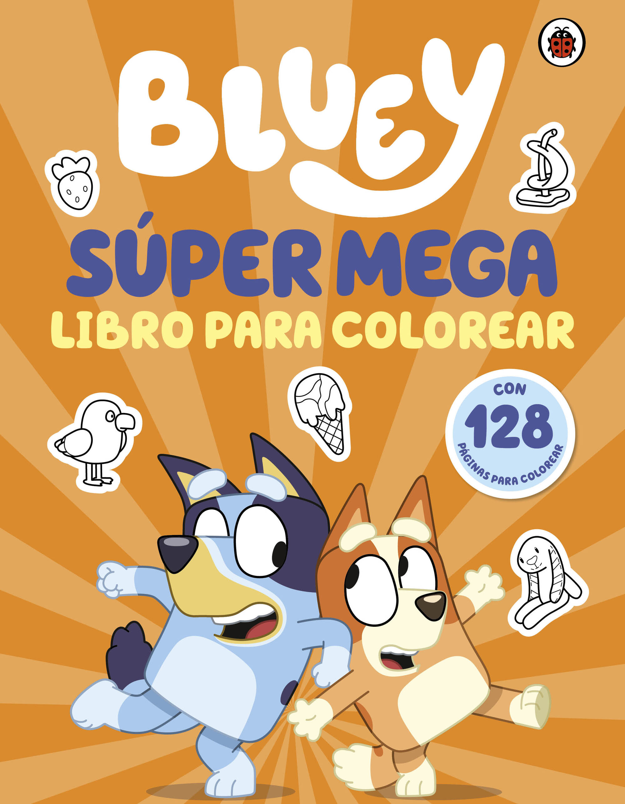 Bluey. Actividades - Súper Mega libro para colorear