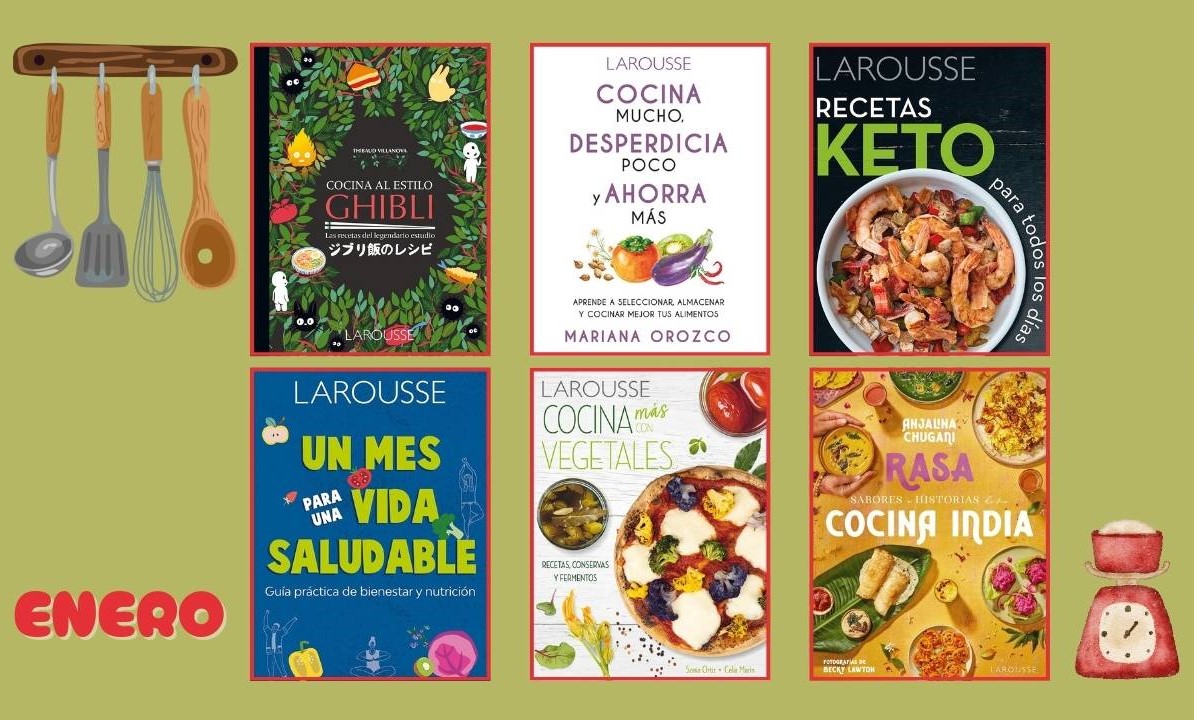 Descubre los sabores del mundo con los libros de gastronomía de Hachette Livre. Imagen: especial