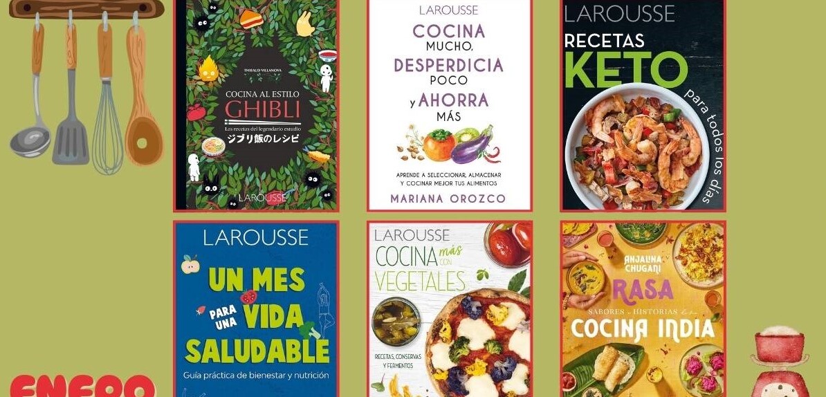 Descubre los sabores del mundo con los libros de gastronomía de Hachette Livre. Imagen: especial