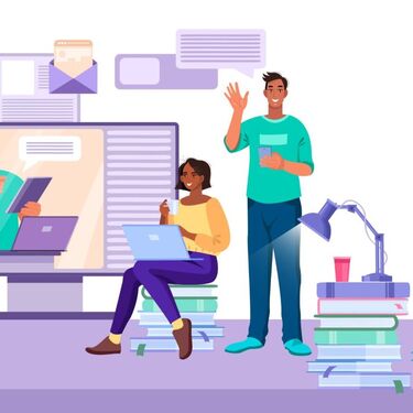 Del "bookhaul" a la lectura profunda: el consumismo en la comunidad lectora. Imagen: Getty