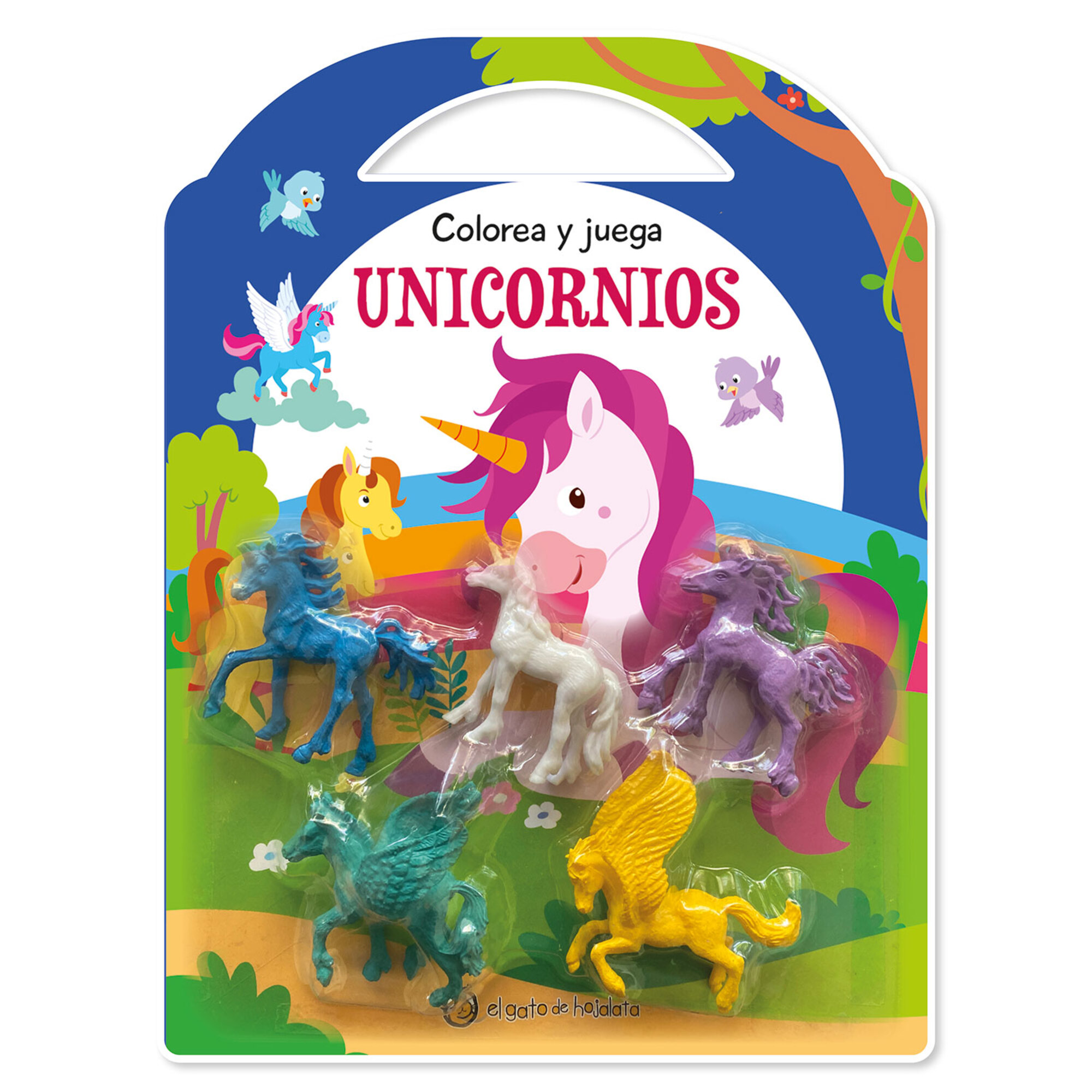 Colorea y Juega: Unicornios