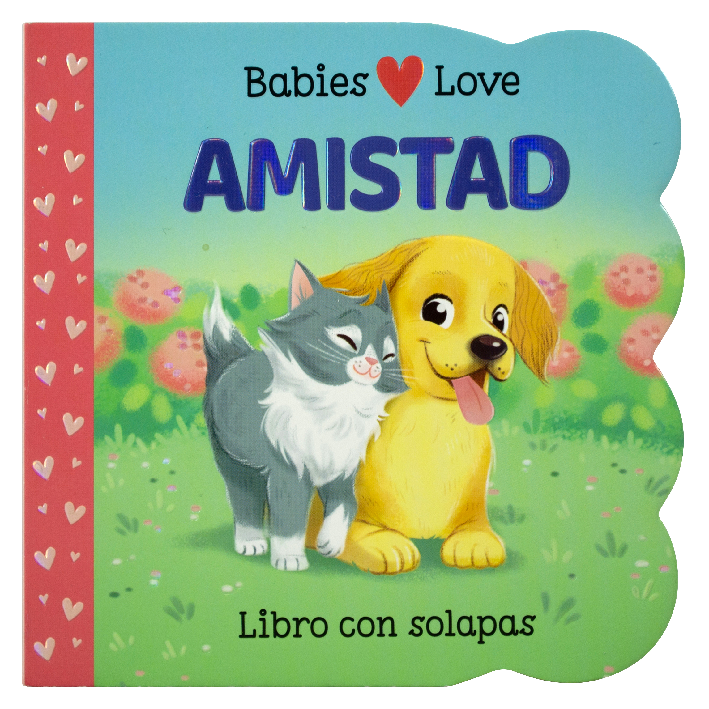 Libro con ventanas: Babies Love: Amistad