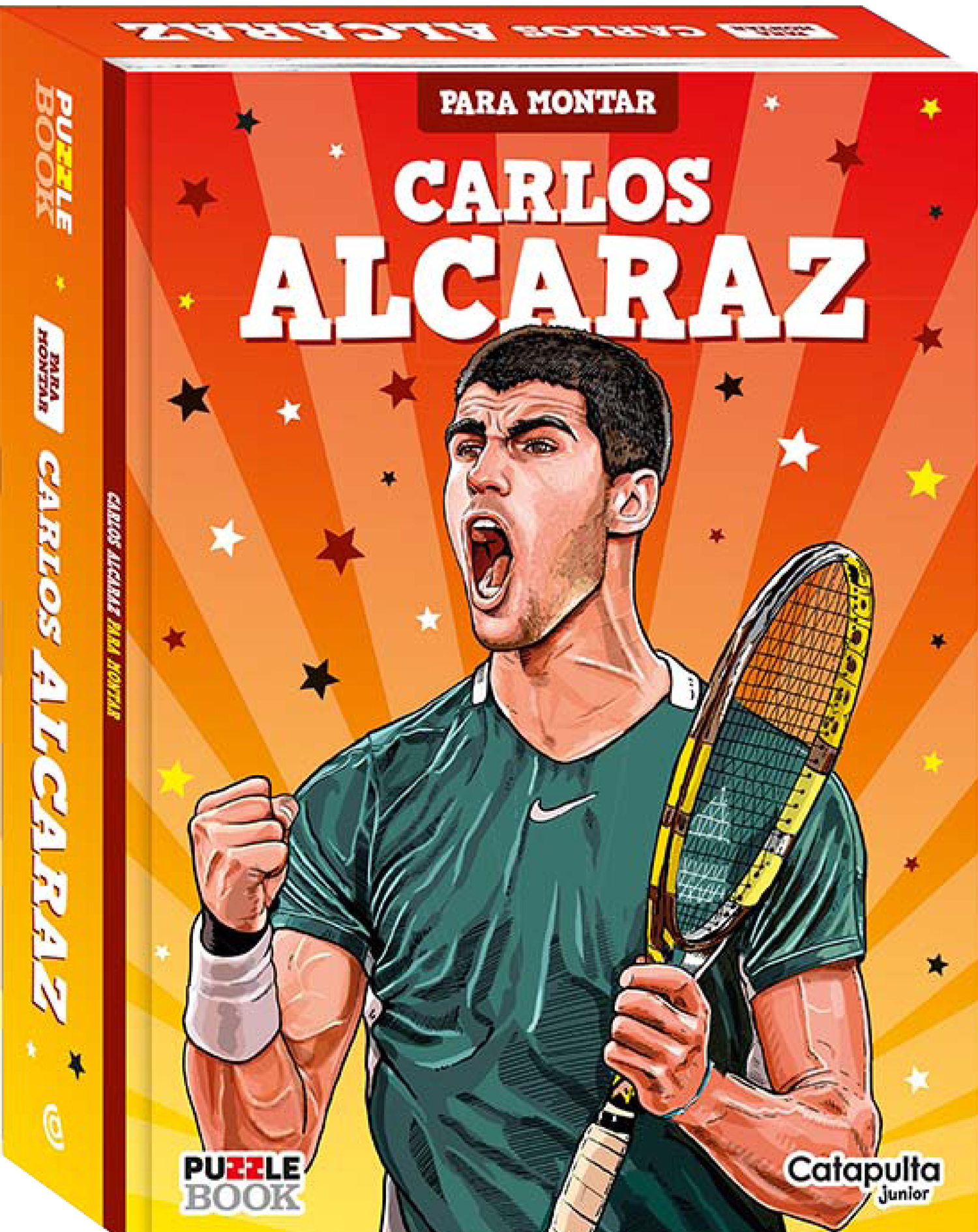 Carlos Alcaraz - Puzzle Book (Para montar)