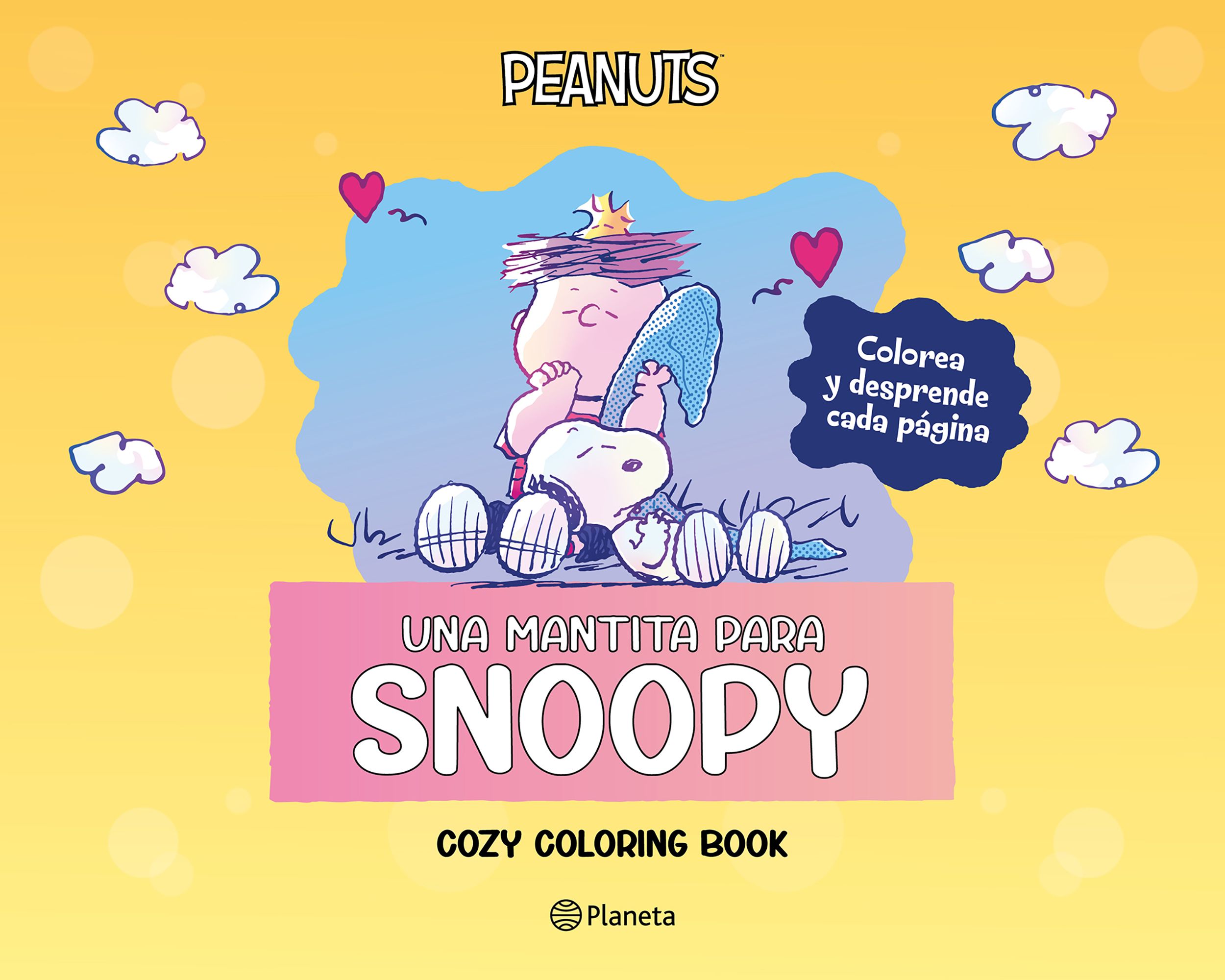 Peanuts. Una mantita para Snoopy. Cozy Coloring Book