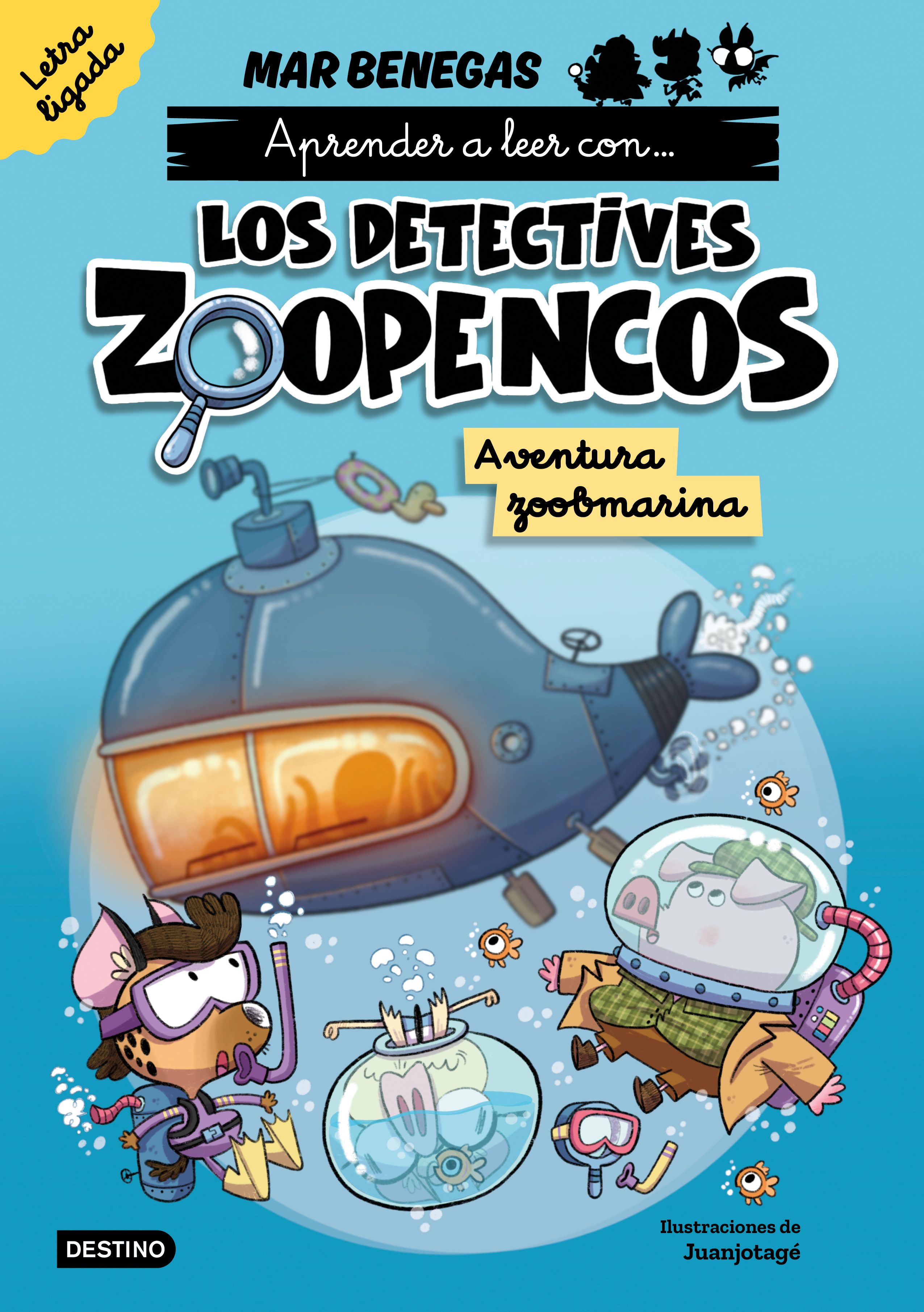 Aprender a leer con... Los Detectives Zoopencos. Letra ligada 1. Aventura zoobma