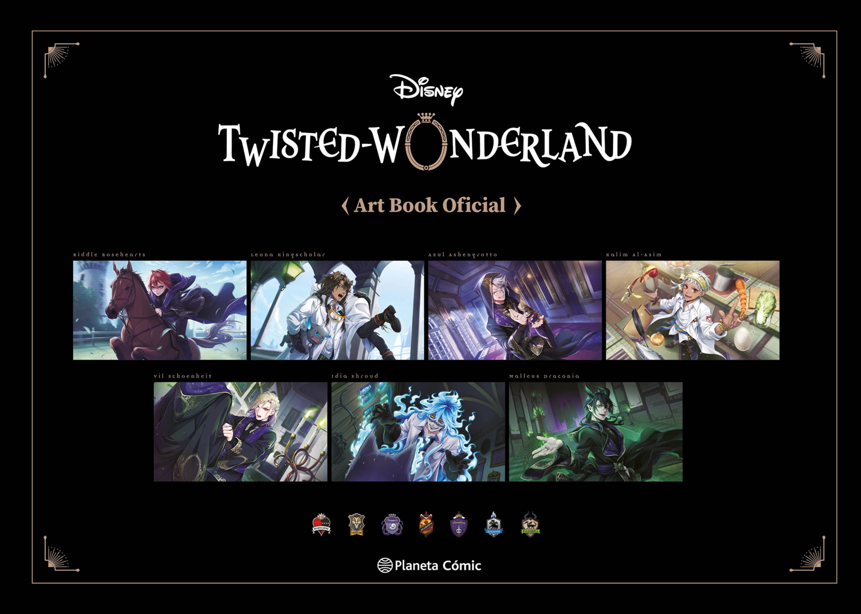 Twisted Wonderland Art Book