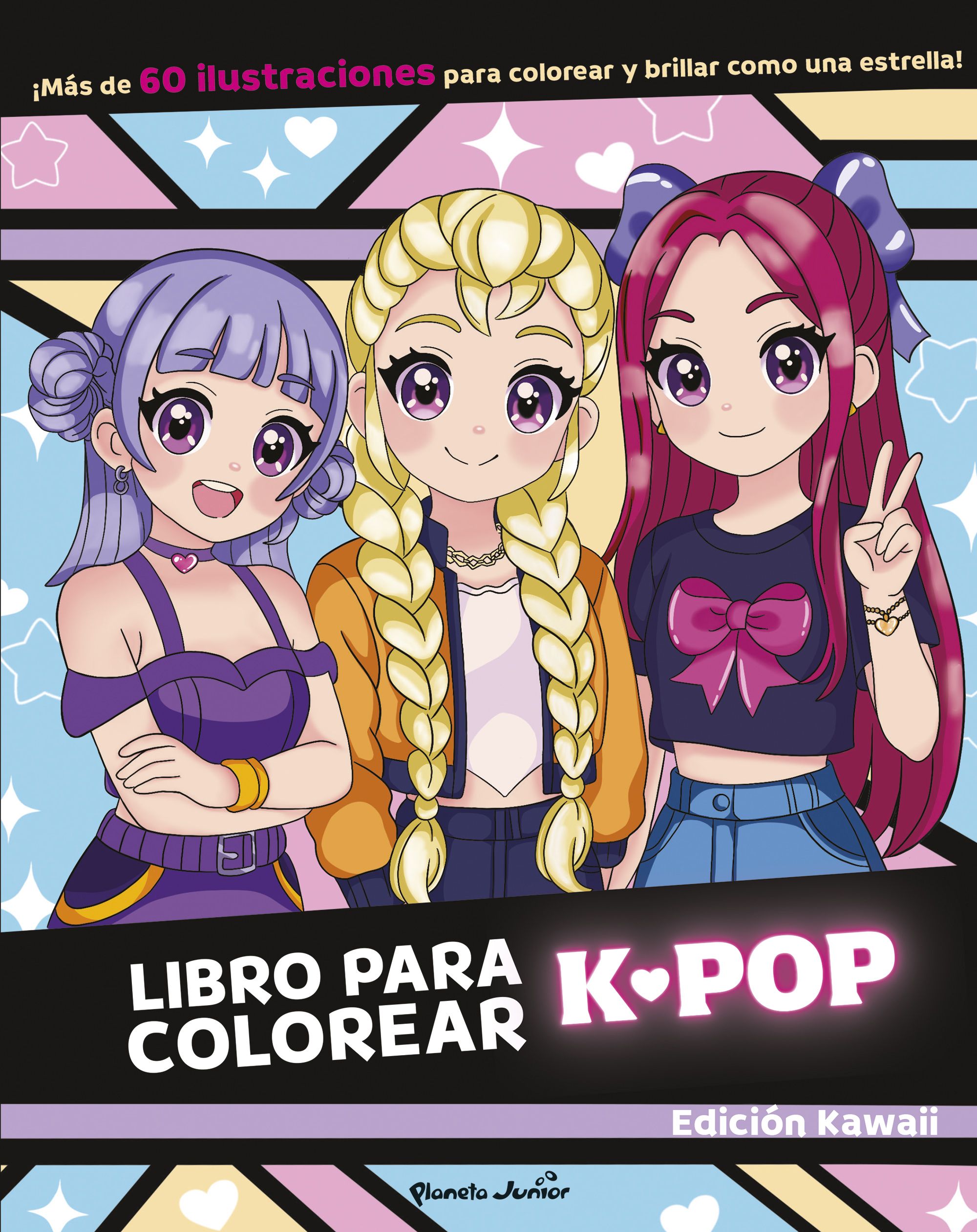 Libro para colorear K-pop