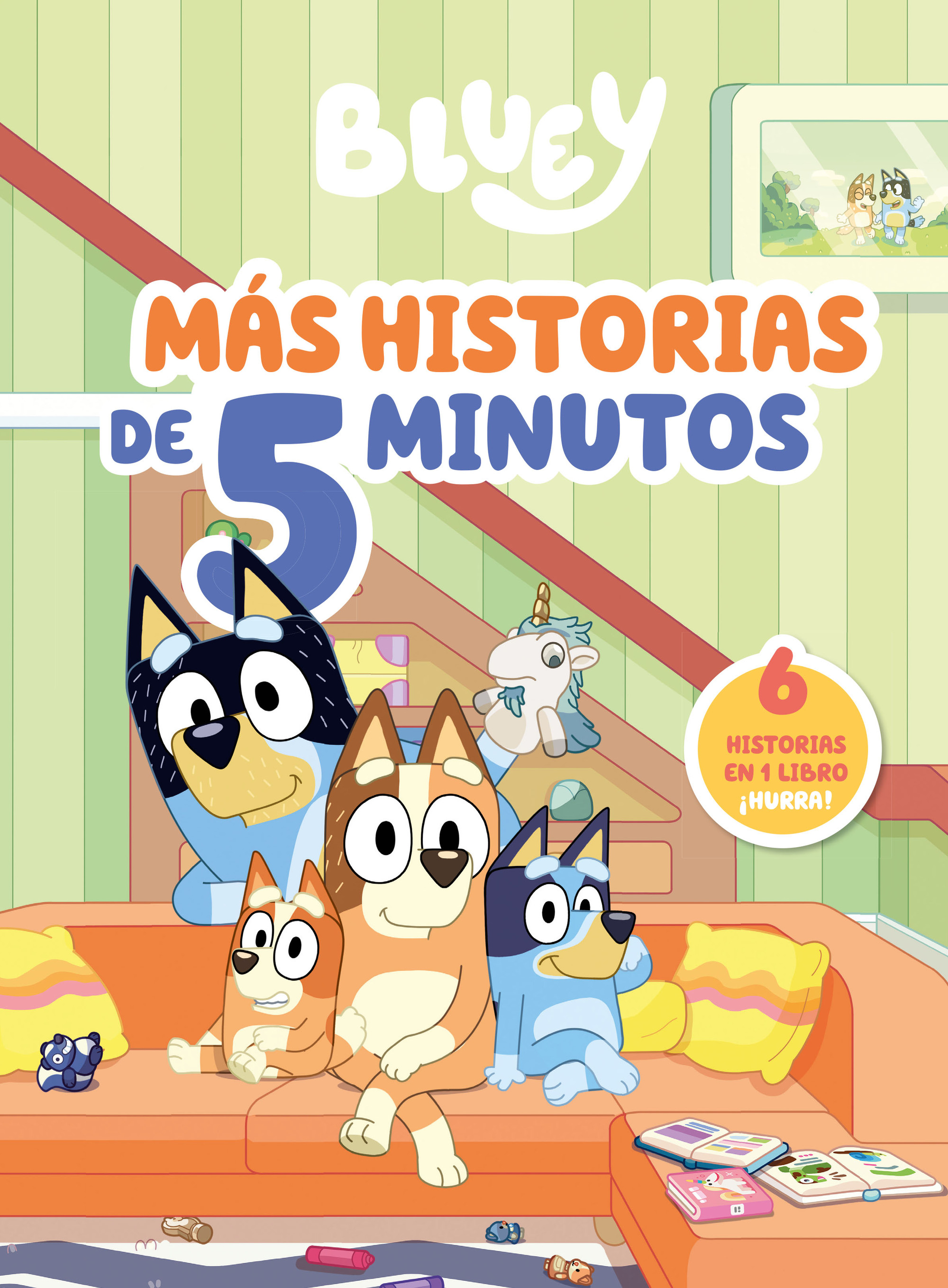Bluey. Recopilatorio de cuentos - Bluey, Más cuentos de 5 minutos (edición en español)