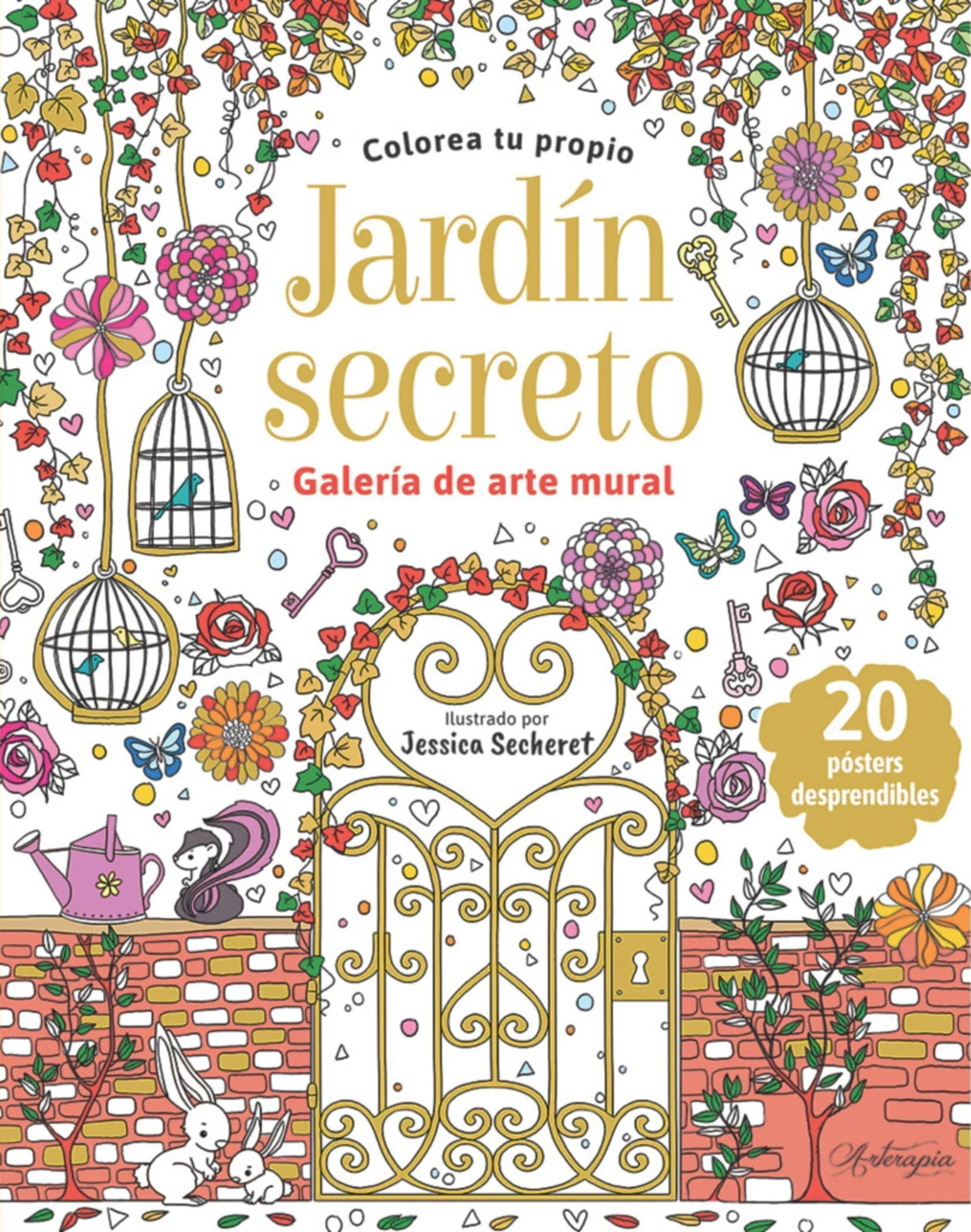 Colorea tu propio Jardín Secreto