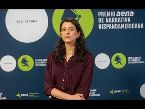 Samanta Schweblin, ganadora del Premio Aena de Narrativa