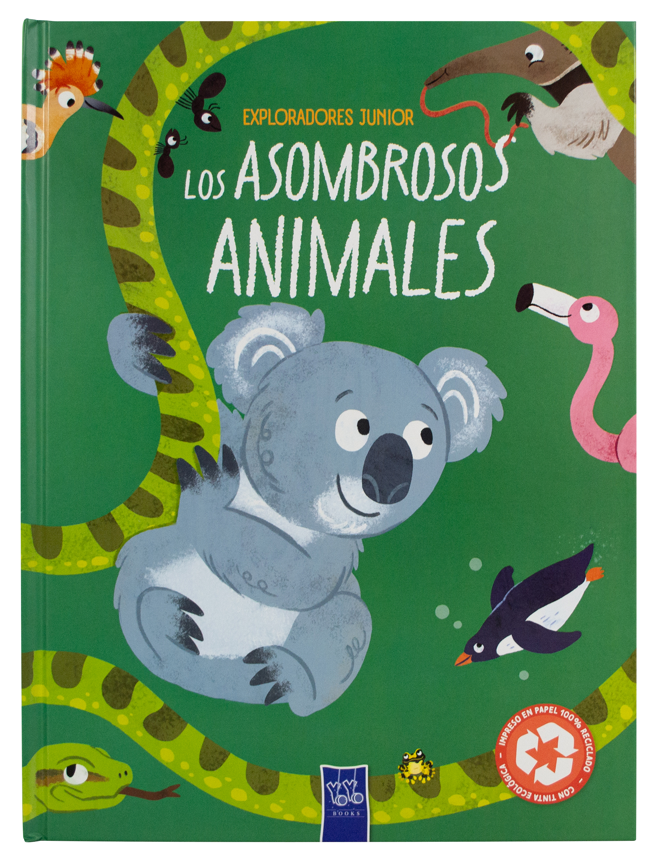 Enciclopedia infantil: Exploradores Junior: Los asombrosos animales