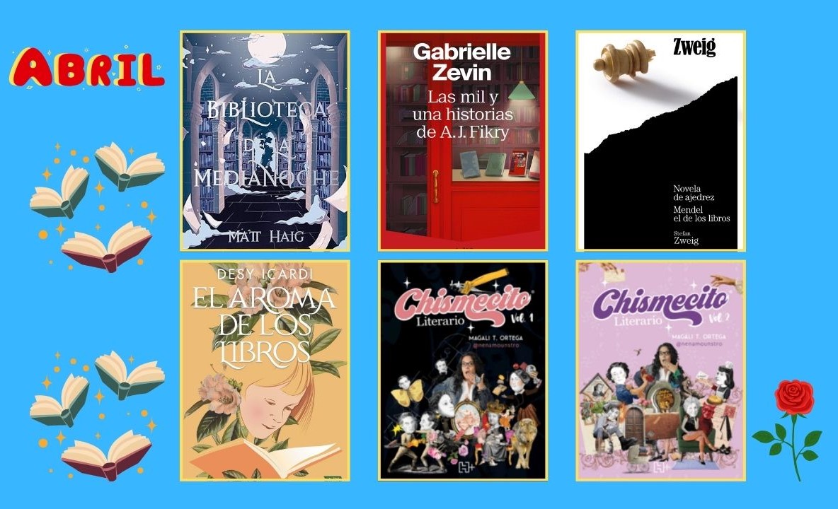 Seis libros para vivir intensamente el Día del Libro. Imagen: especial