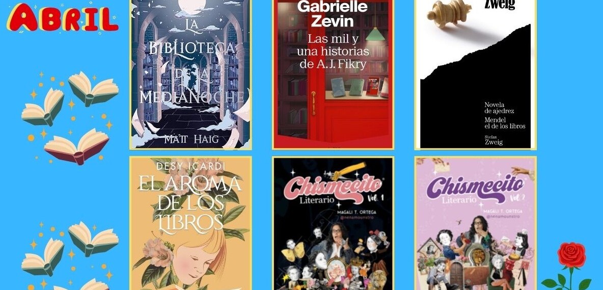 Seis libros para vivir intensamente el Día del Libro. Imagen: especial