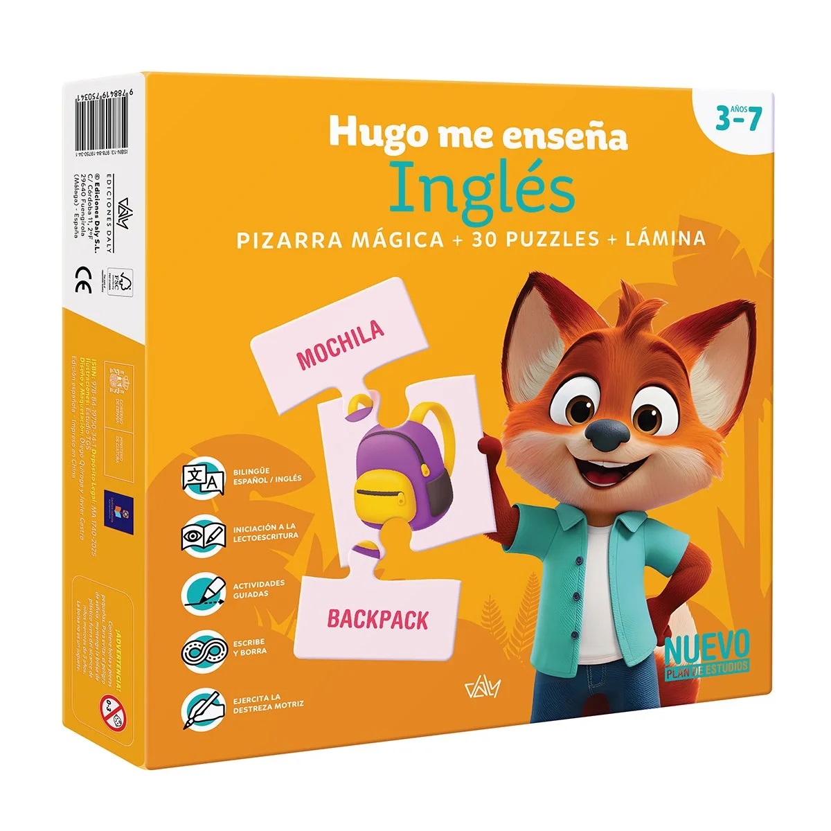 Hugo me enseña Inglés