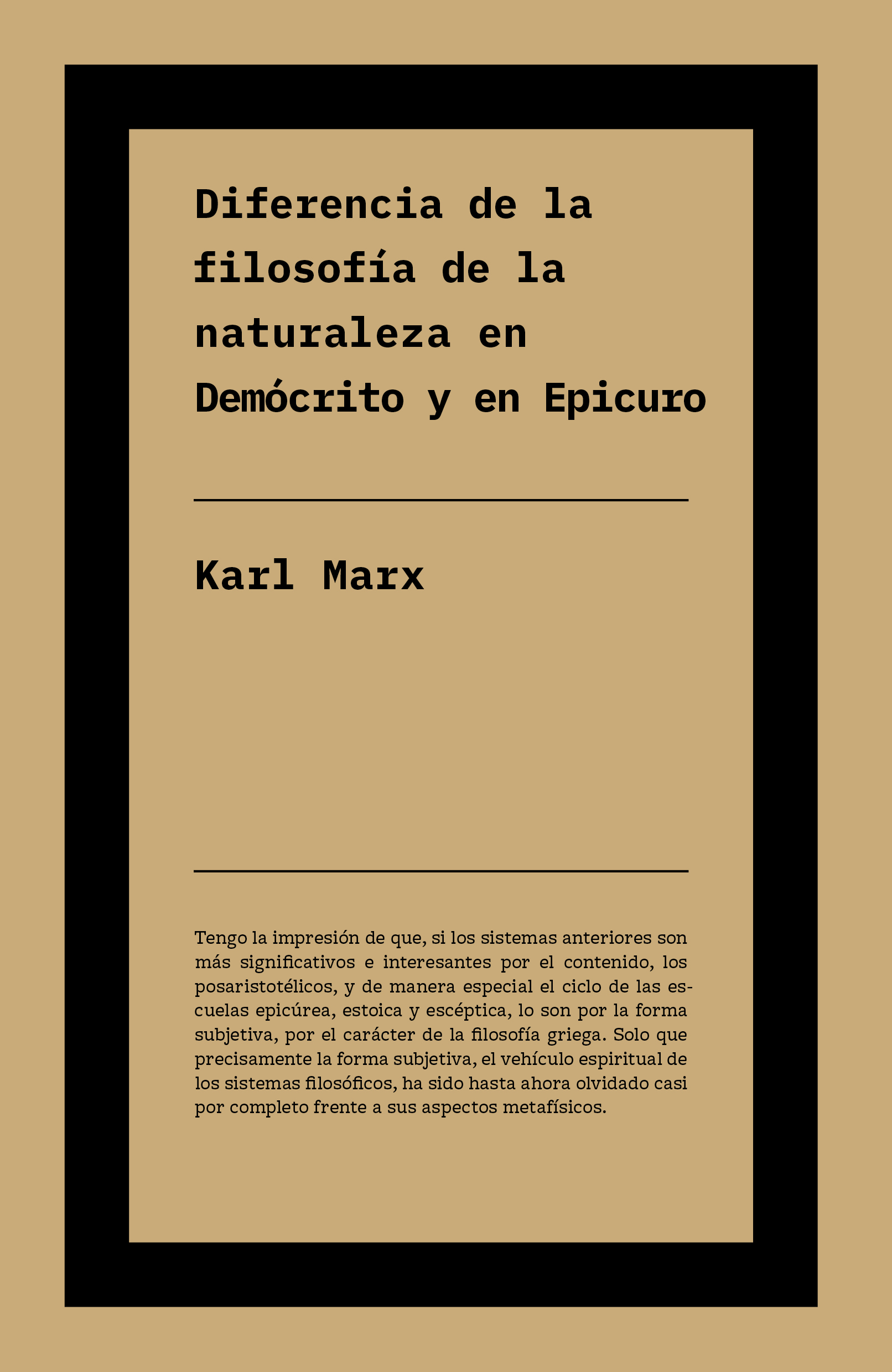 Diferencia entre la filosofía de la naturaleza en Demócrito y en Epicuro