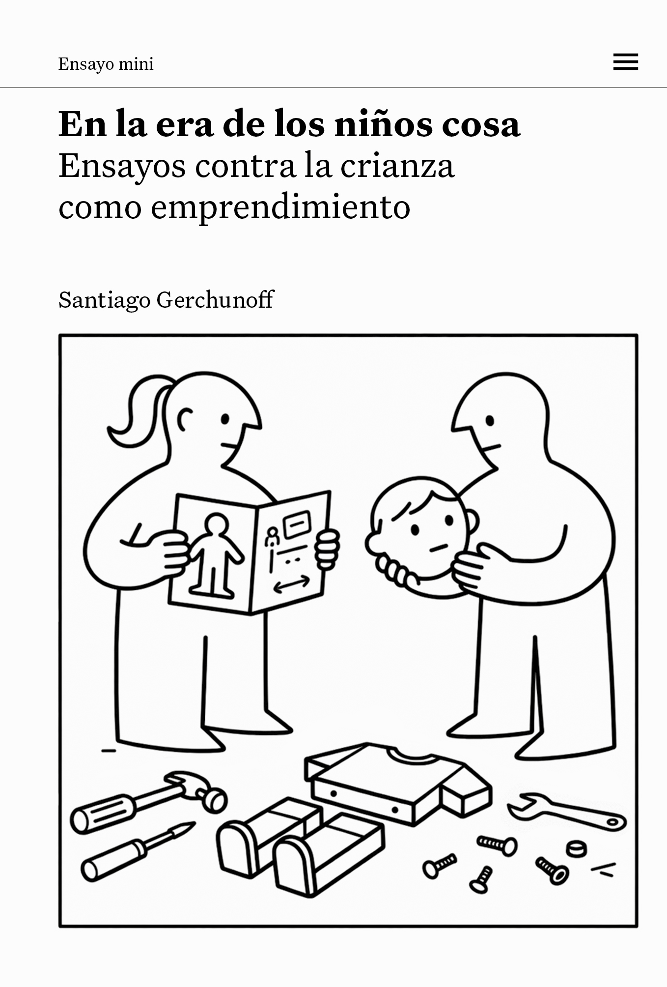 En la era de los niños cosa