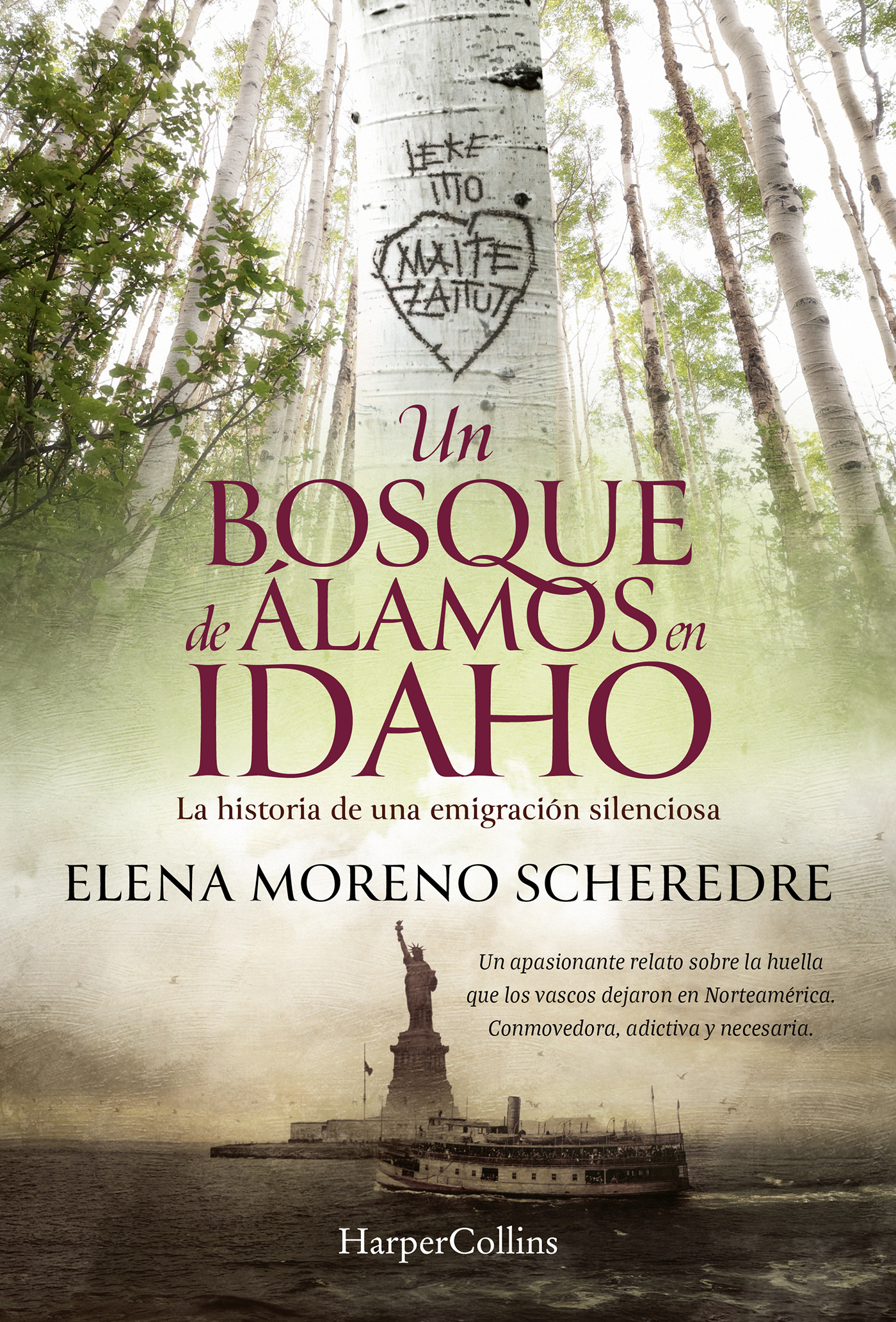 Un bosque de álamos en Idaho