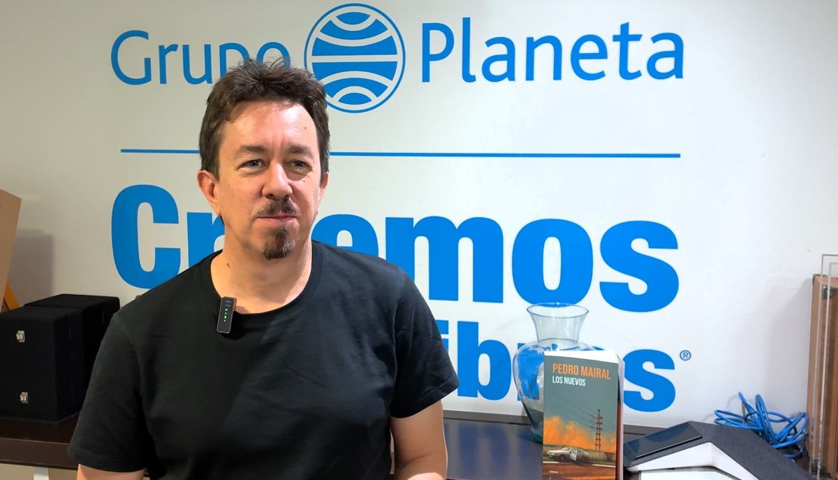 Pedro Mairal y los libros sobre el vértigo de hacerse adultos. Foto: Verónica Maza