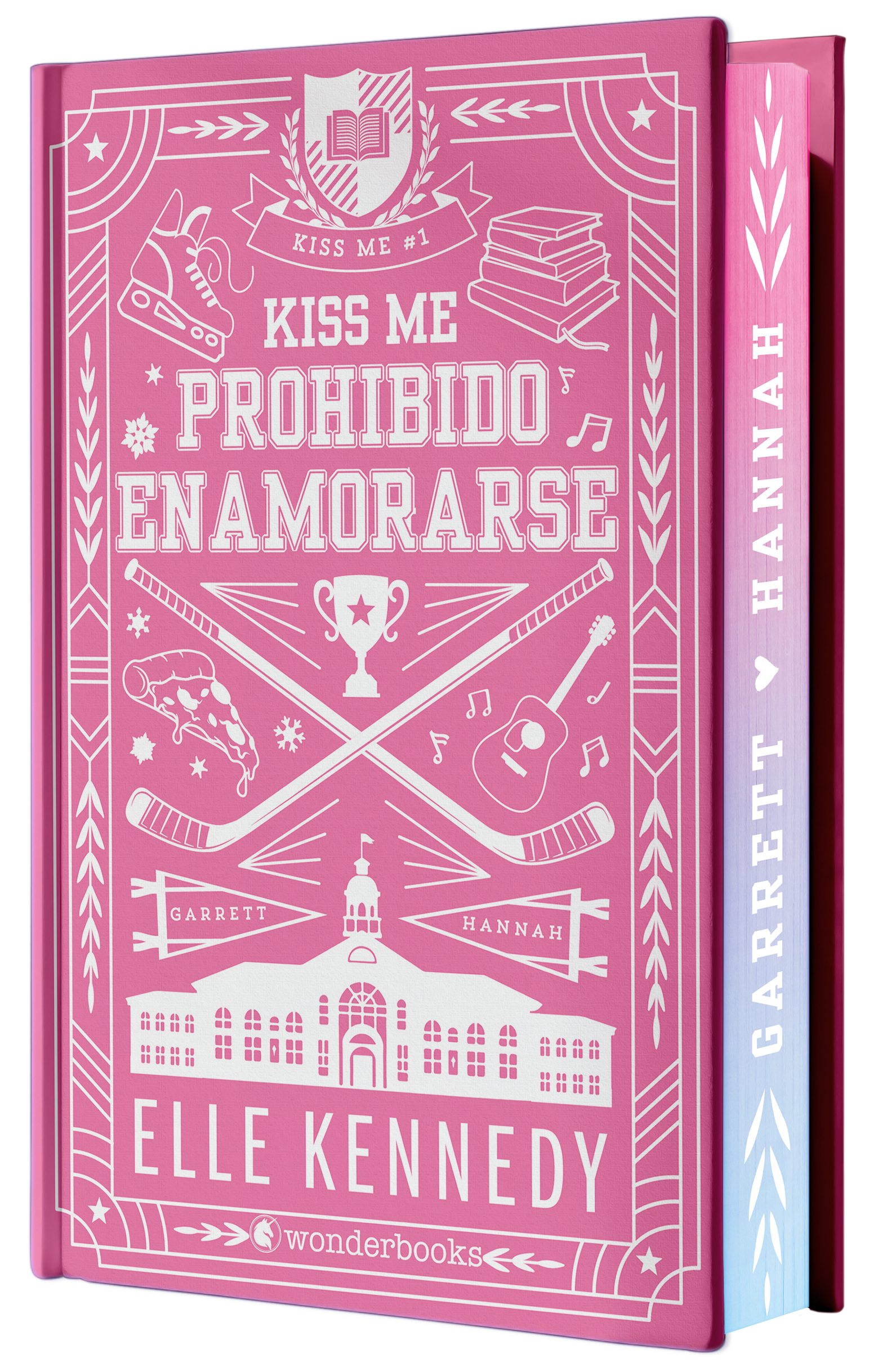 Prohibido enamorarse (#Kiss Me 1) - Edición especial en tapa dura con cantos pintados