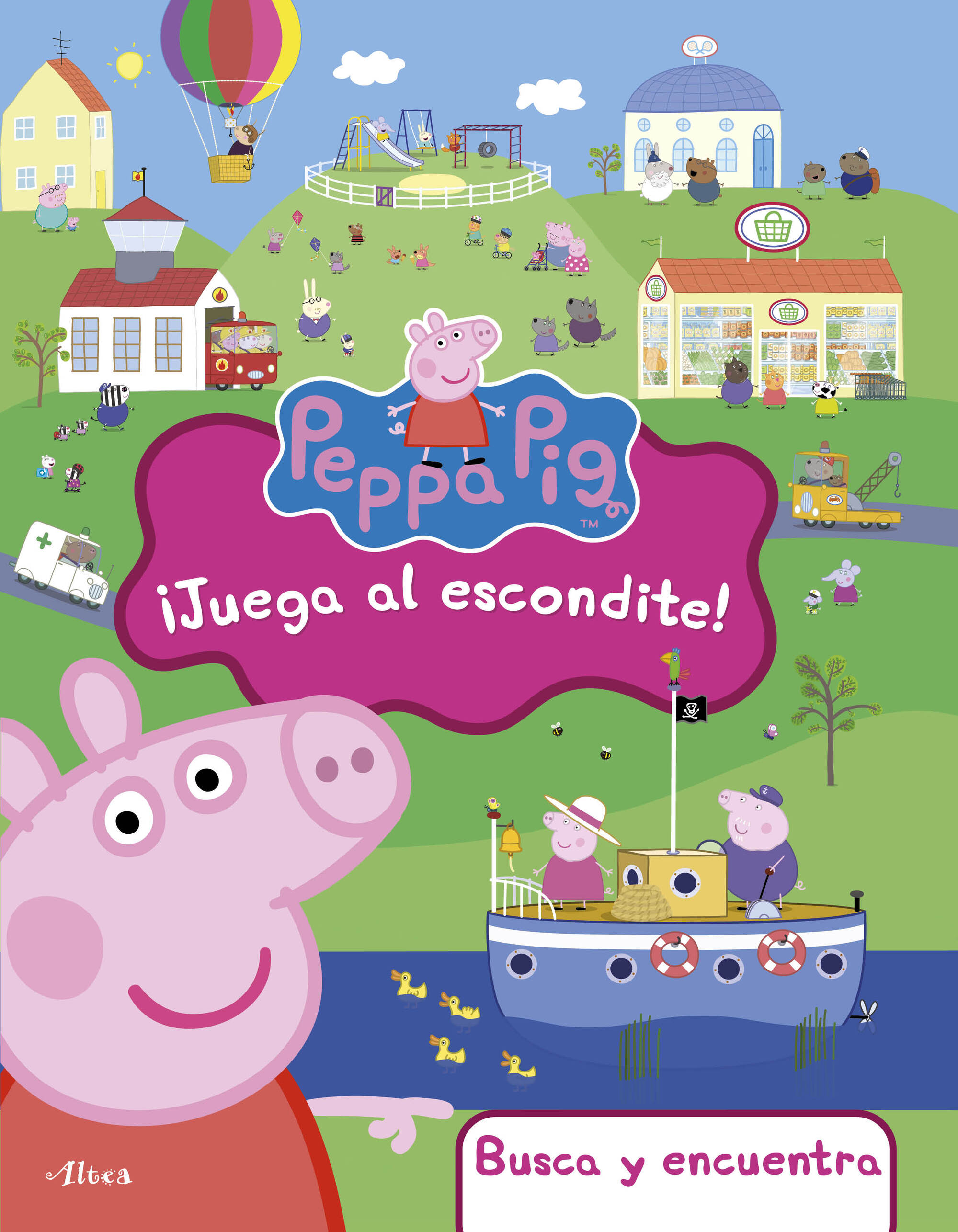Peppa Pig. Libro juguete - ¡Juega al escondite!
