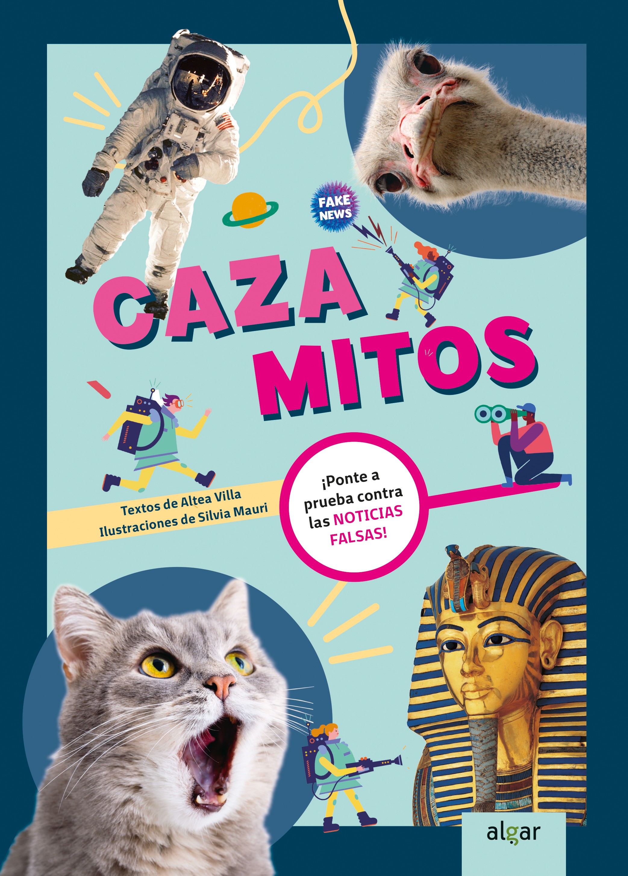 Cazamitos. ¡Ponte a prueba contra las noticias falsas!