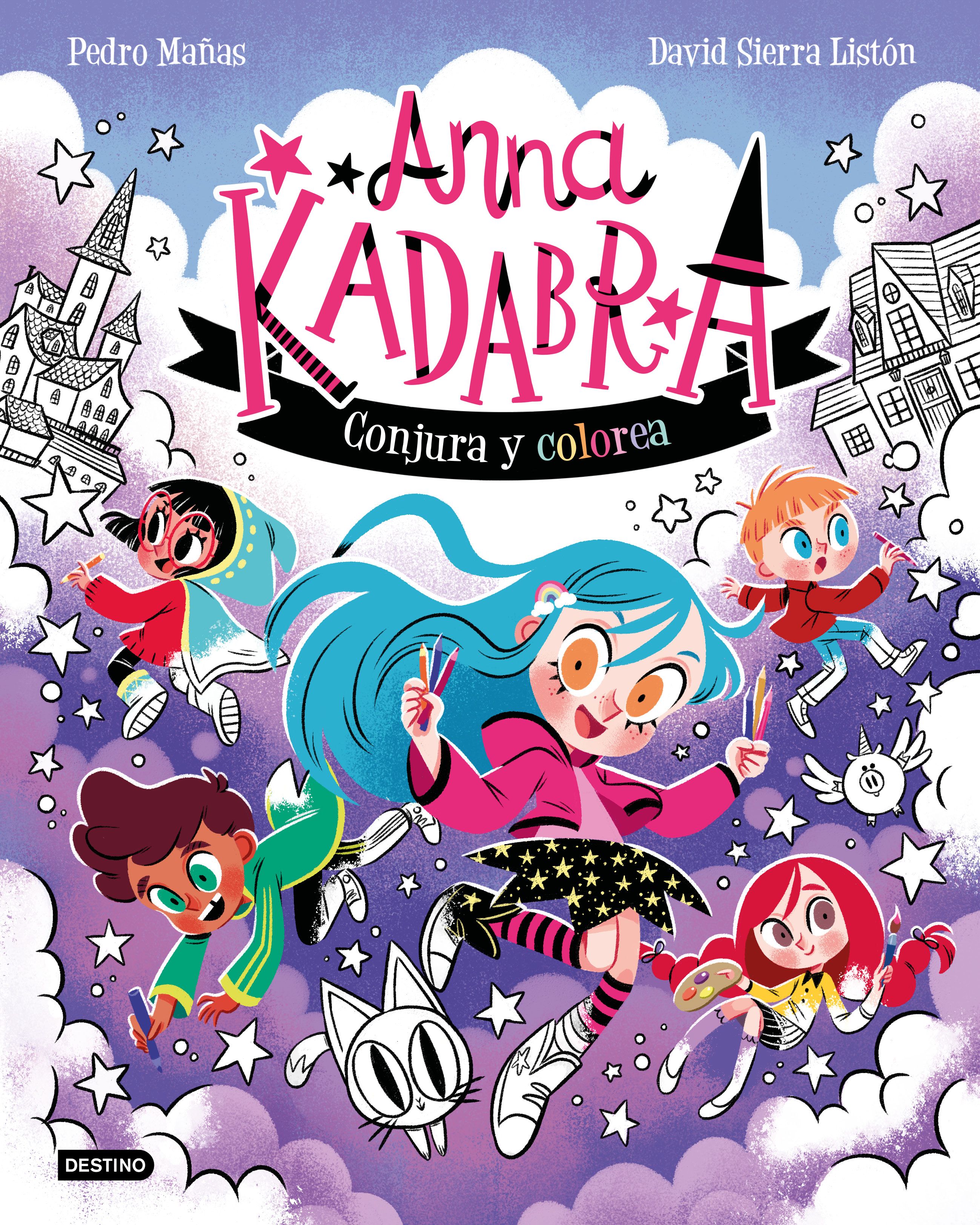 Anna Kadabra. Conjura y colorea