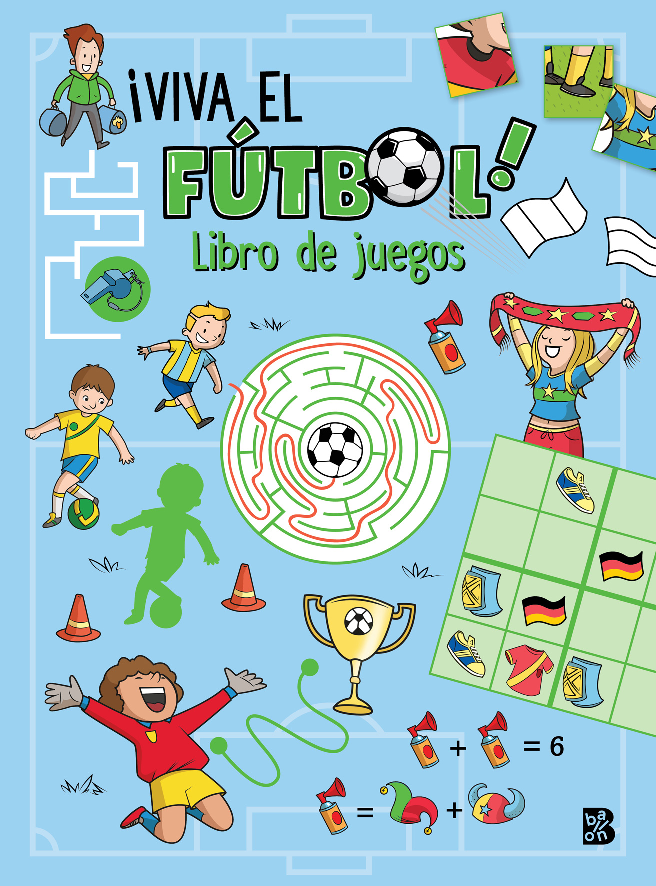 ¡VIVA EL FÚTBOL! LIBRO DE JUEGOS