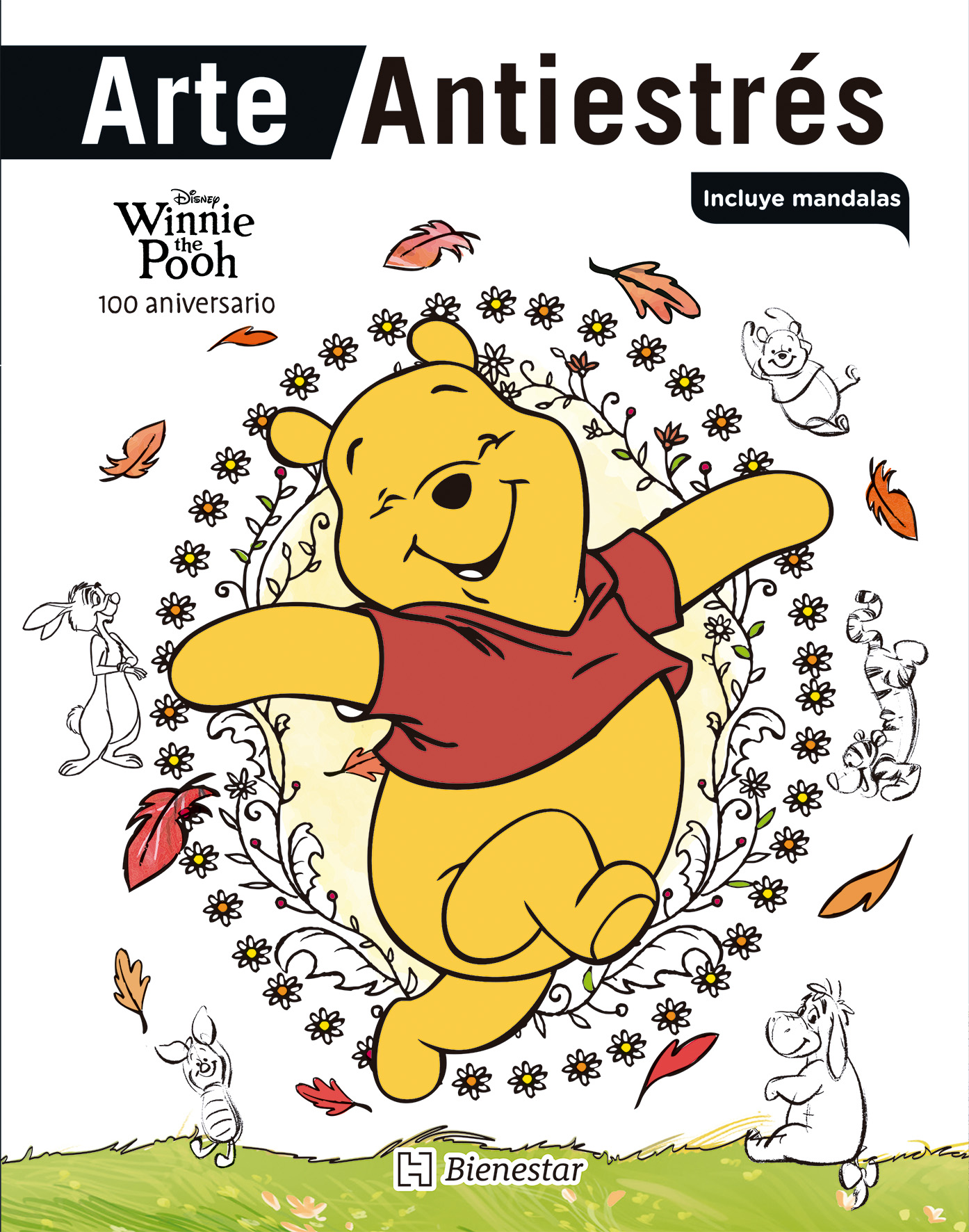 Arte Antiestrés: Winnie the Pooh 100 aniversario