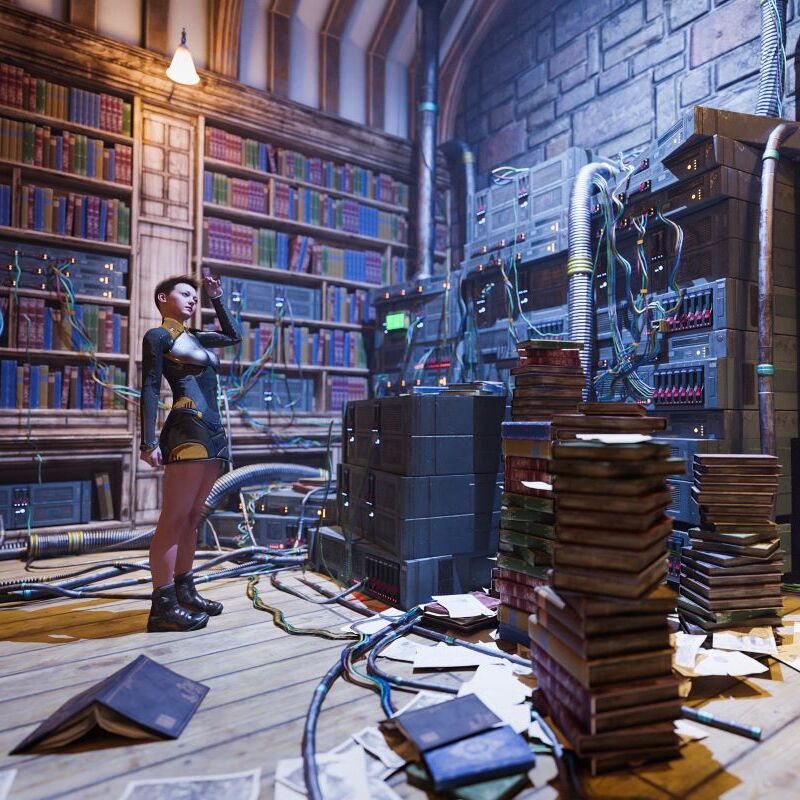 Libros que predijeron el presente. Foto: Getty