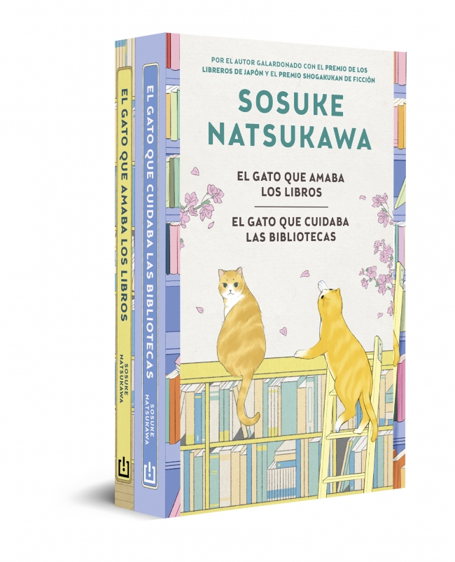 Pack El gato que amaba los libros (contiene: El gato que amaba los libros | El gato que cuidaba las bibliotecas