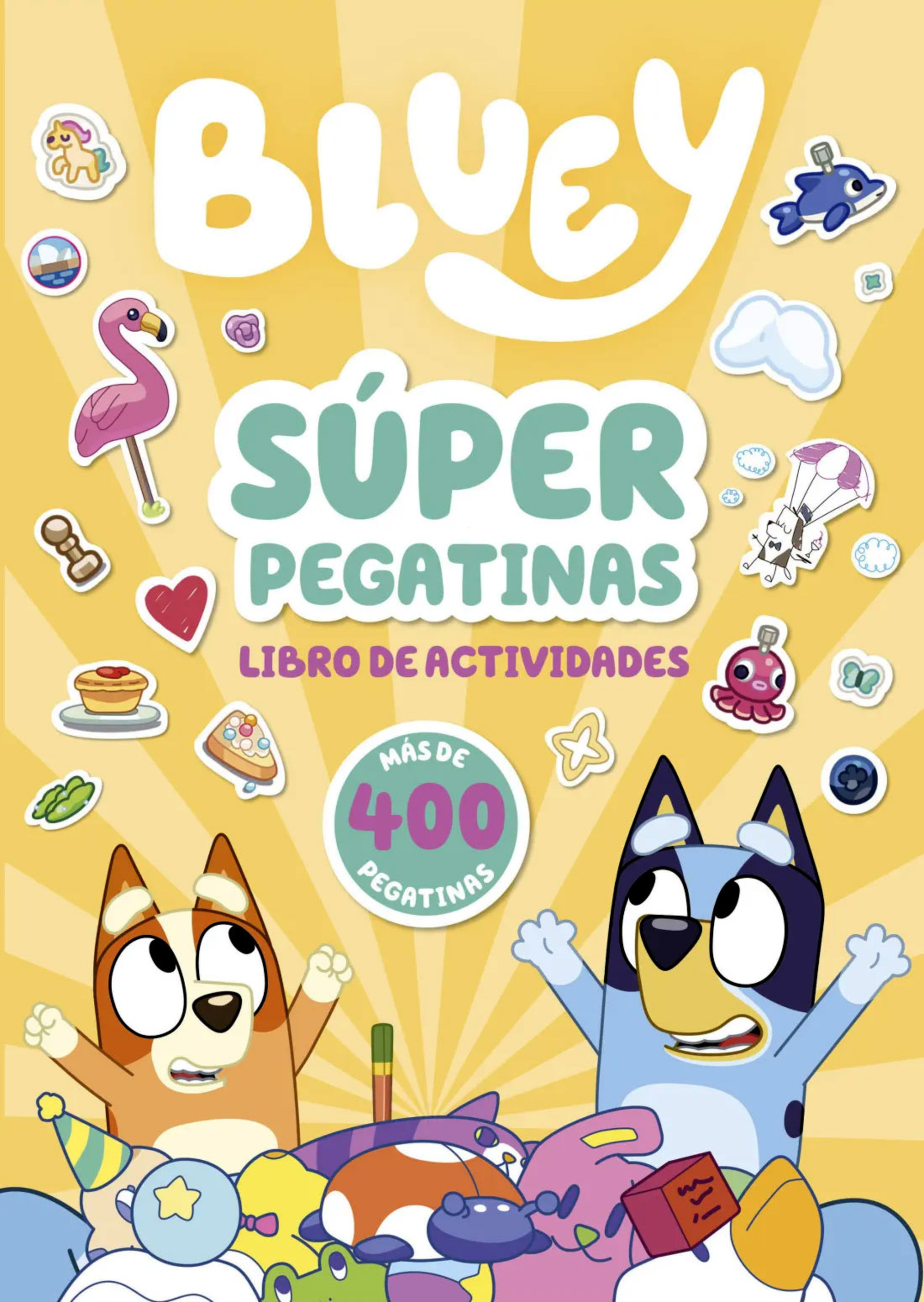 Bluey. Actividades - Súper pegatinas