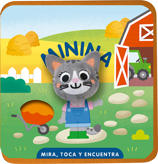 Mira, toca y encuentra. Minina