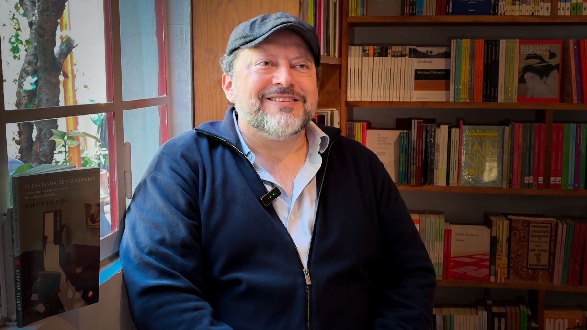 Cómo se construye una ficción: Martín Solares y el oficio de escribir. Foto: Verónica Maza