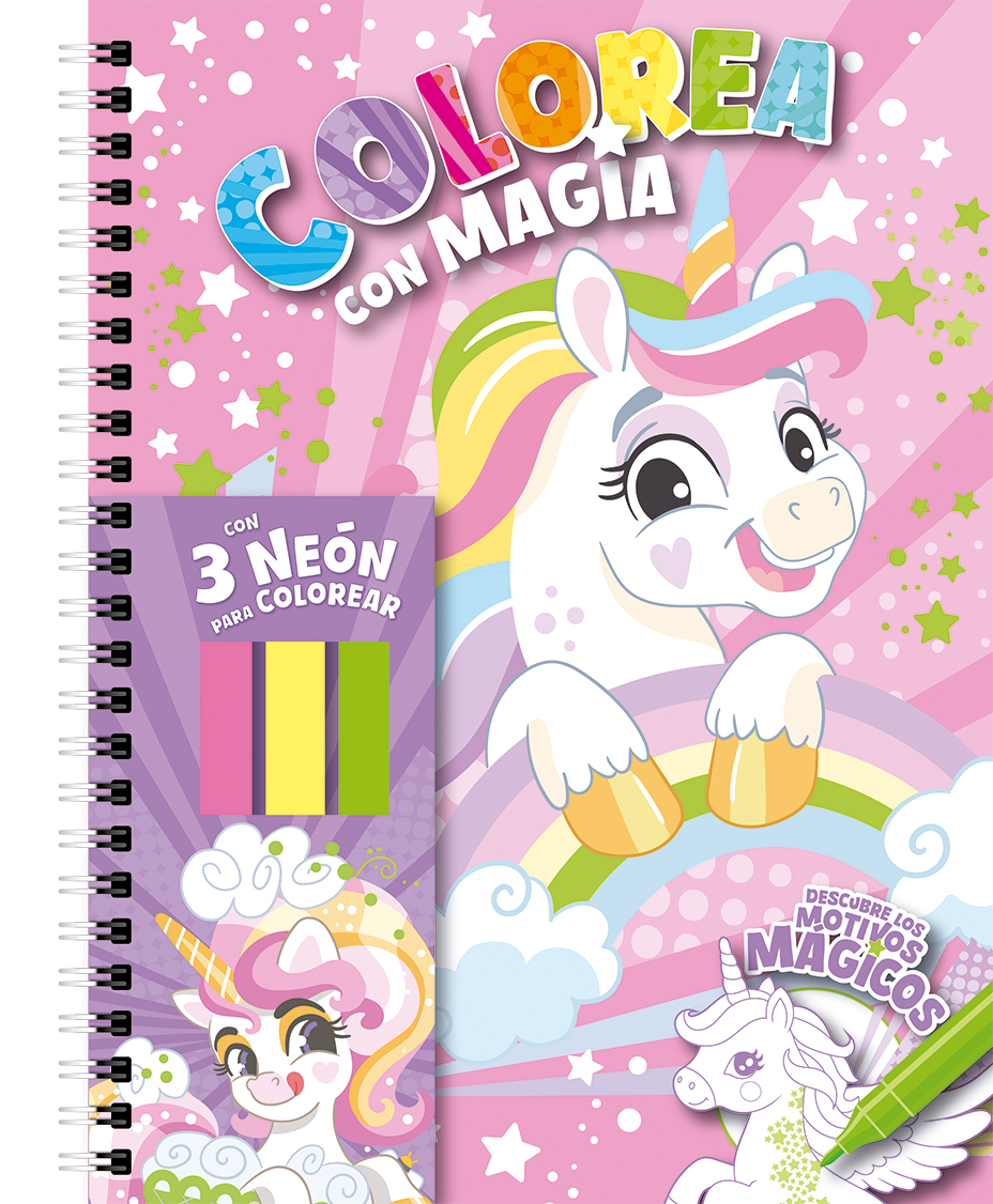 COLOREA CON MAGIA - Nº 1