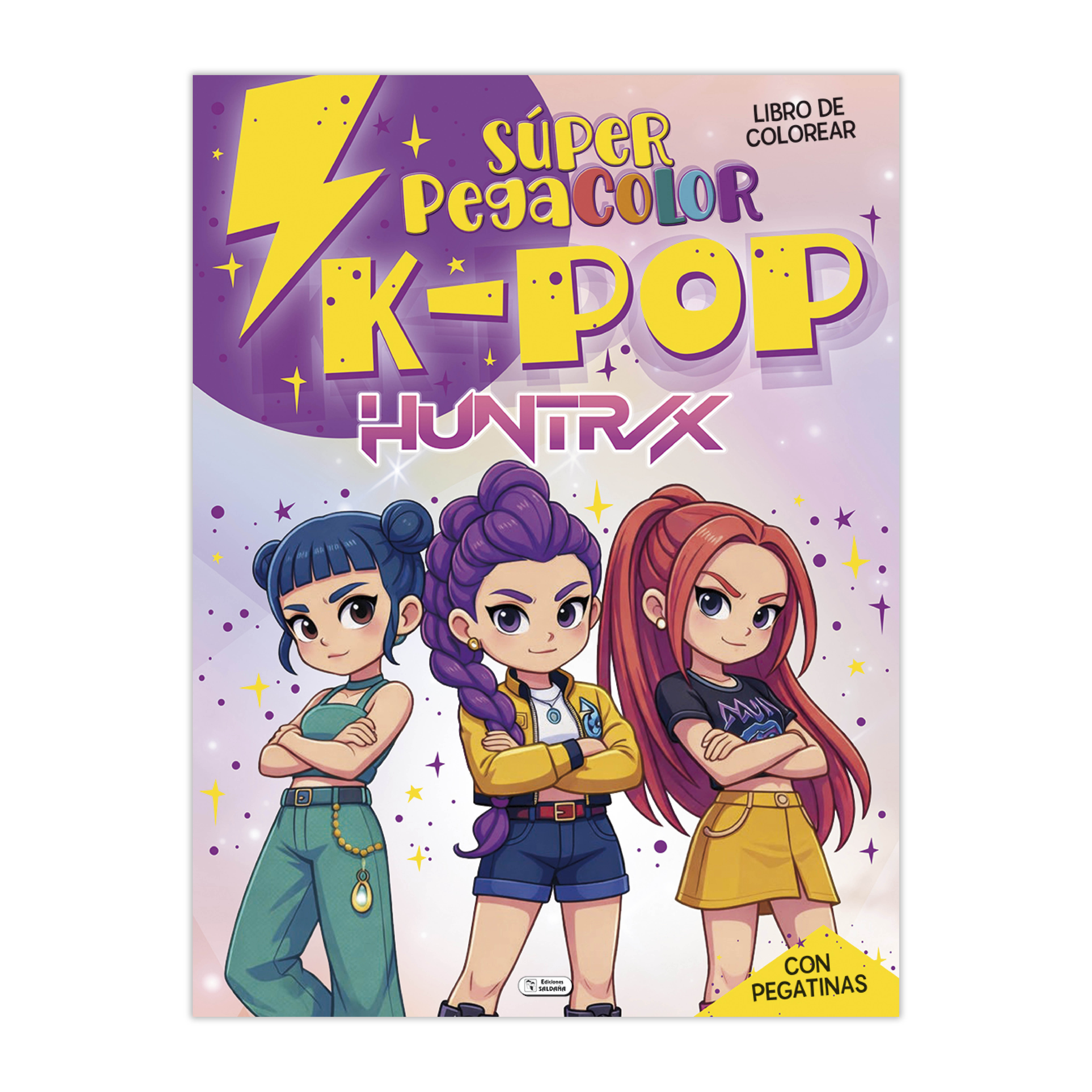 KPOP HUNTRIX SÚPER PEGACOLOR