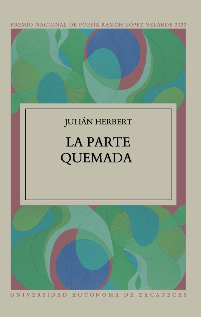 La parte quemada