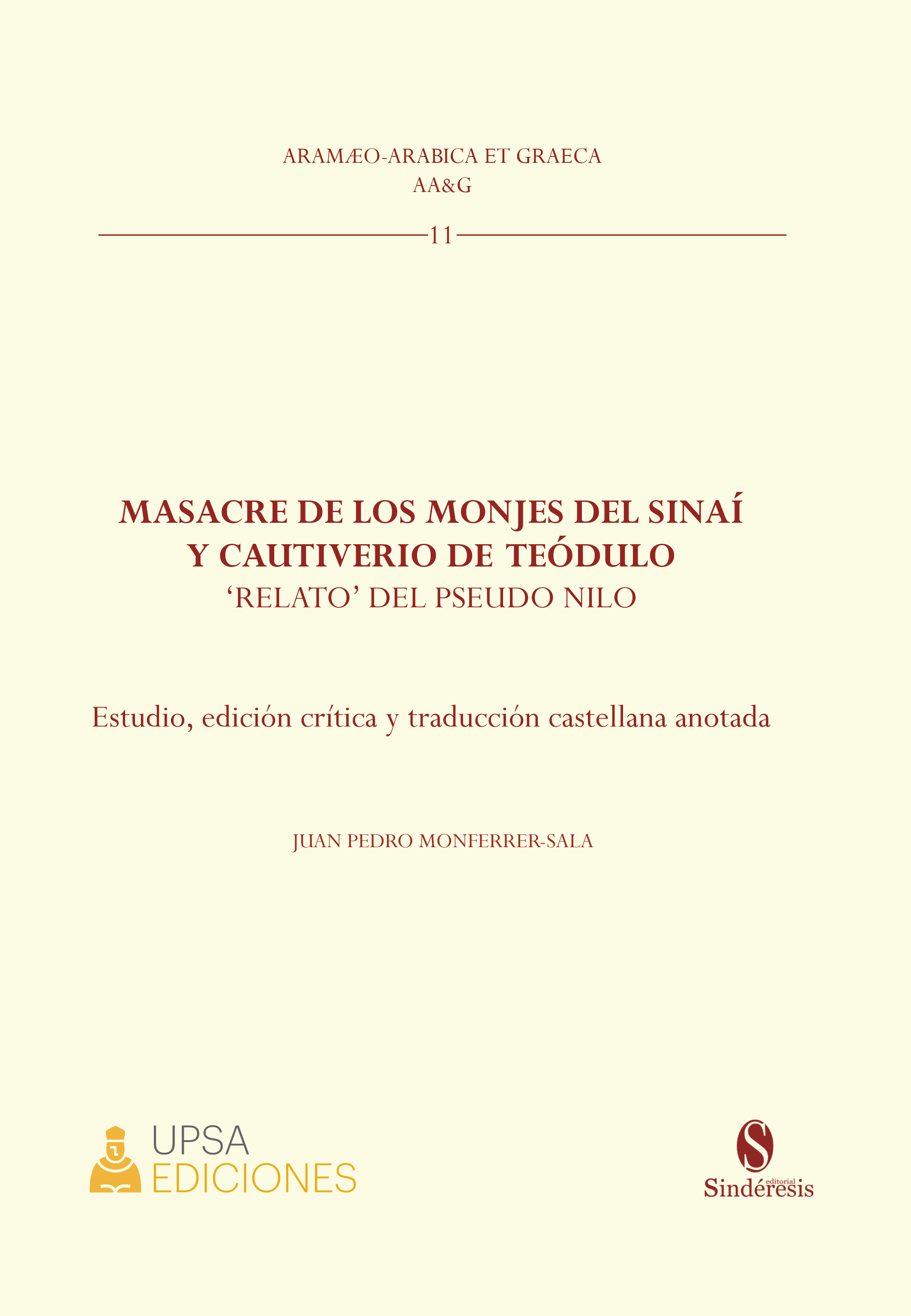 Masacre de los monjes del Sinaí y cautiverio de Teódulo