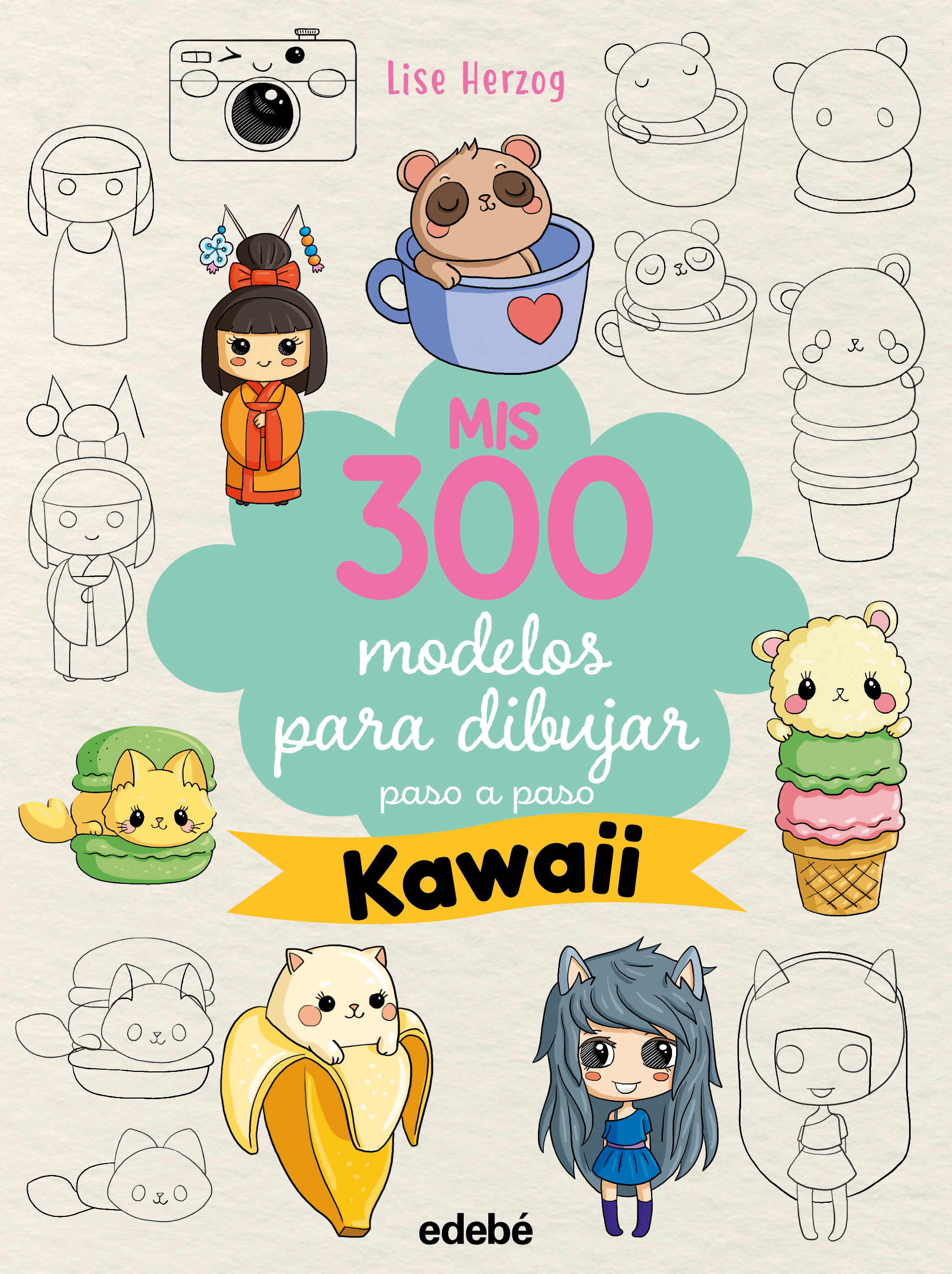 MIS 300 MODELOS PARA DIBUJAR PASO A PASO. KAWAII