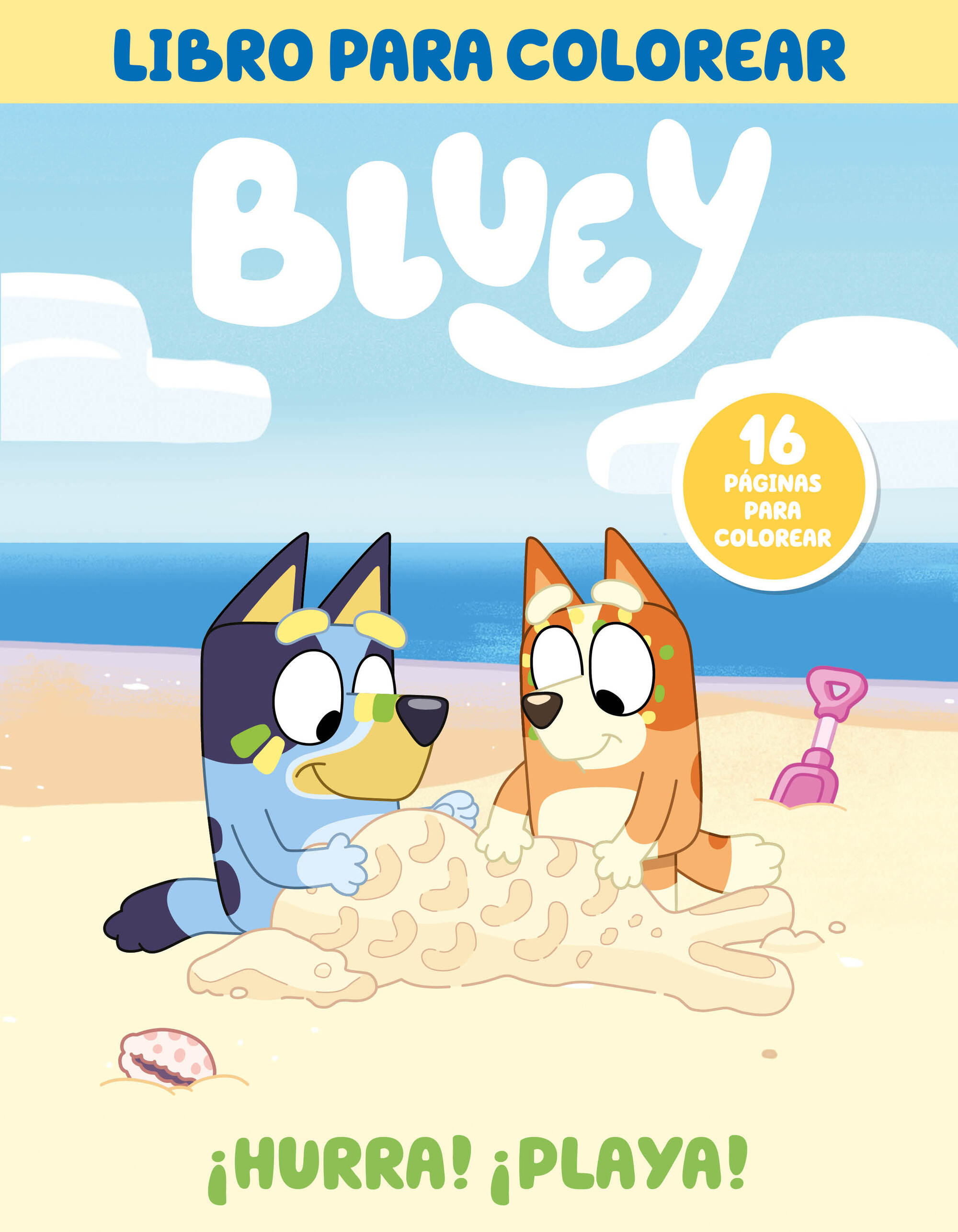 Bluey. Actividades - ¡Hurra! ¡Playa!