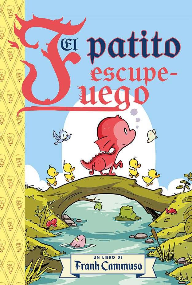 El patito escupe - fuego