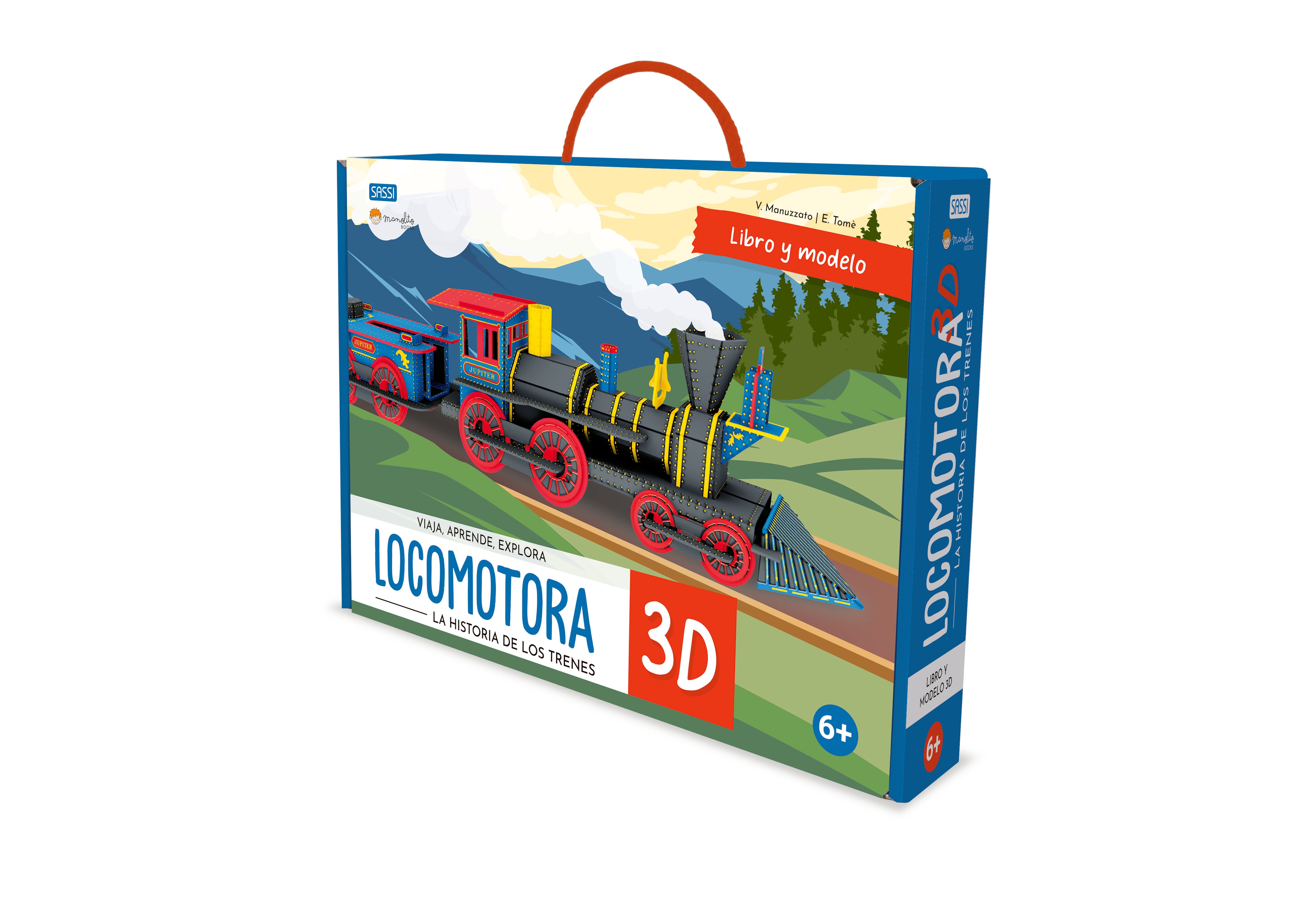 Locomotora 3d la historia de la locomotora